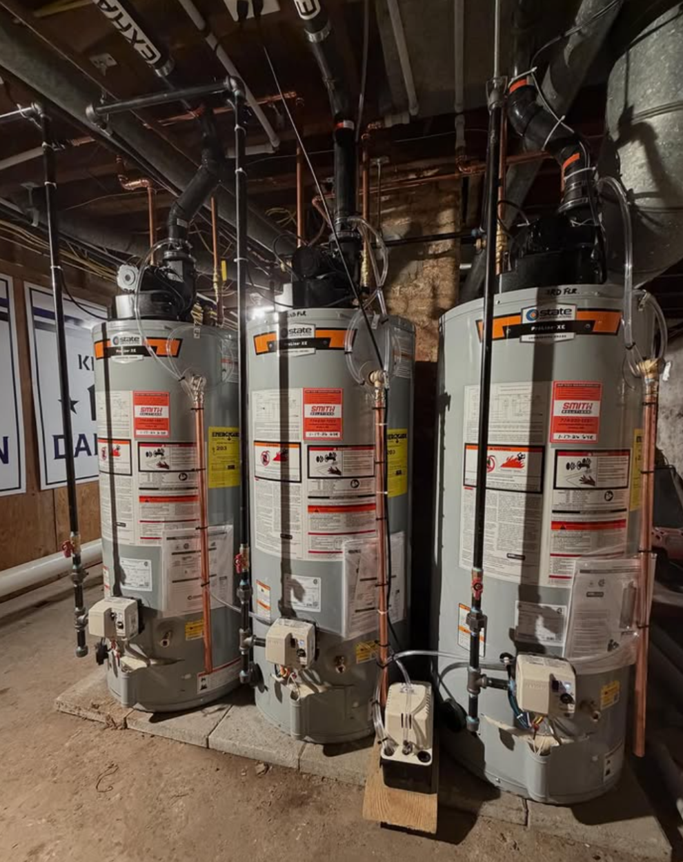Gas Water Heater Power Vented Install by Smith Solutions Plumbing in Grafton MA.png