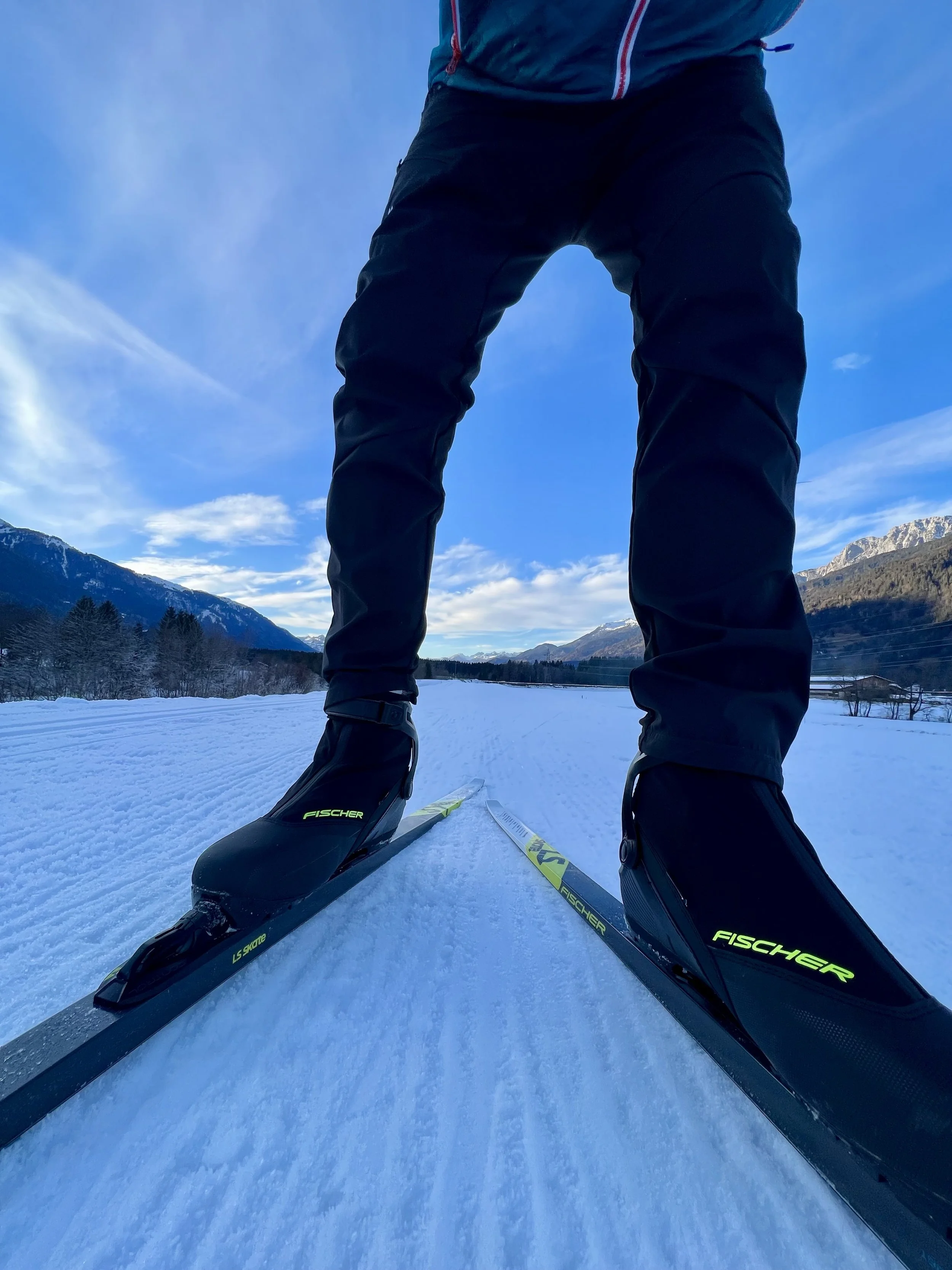 We have some good cross country skating tracks too. 