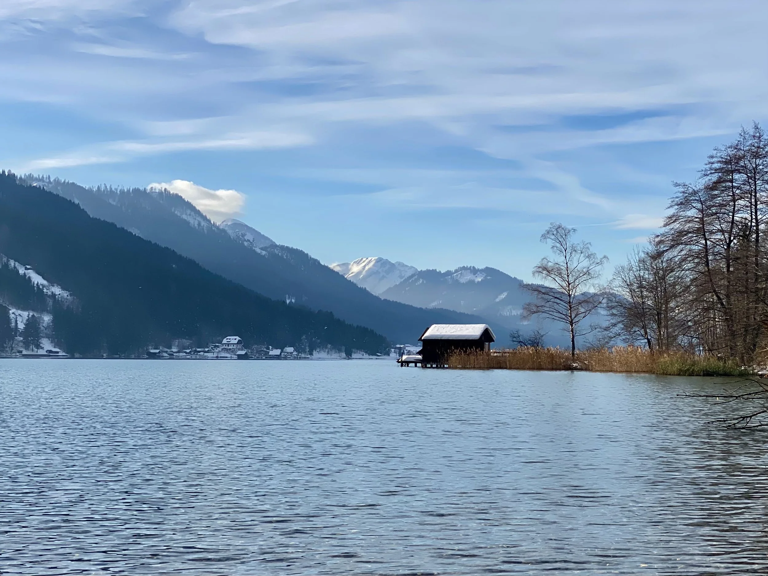 Weissenesee in winter