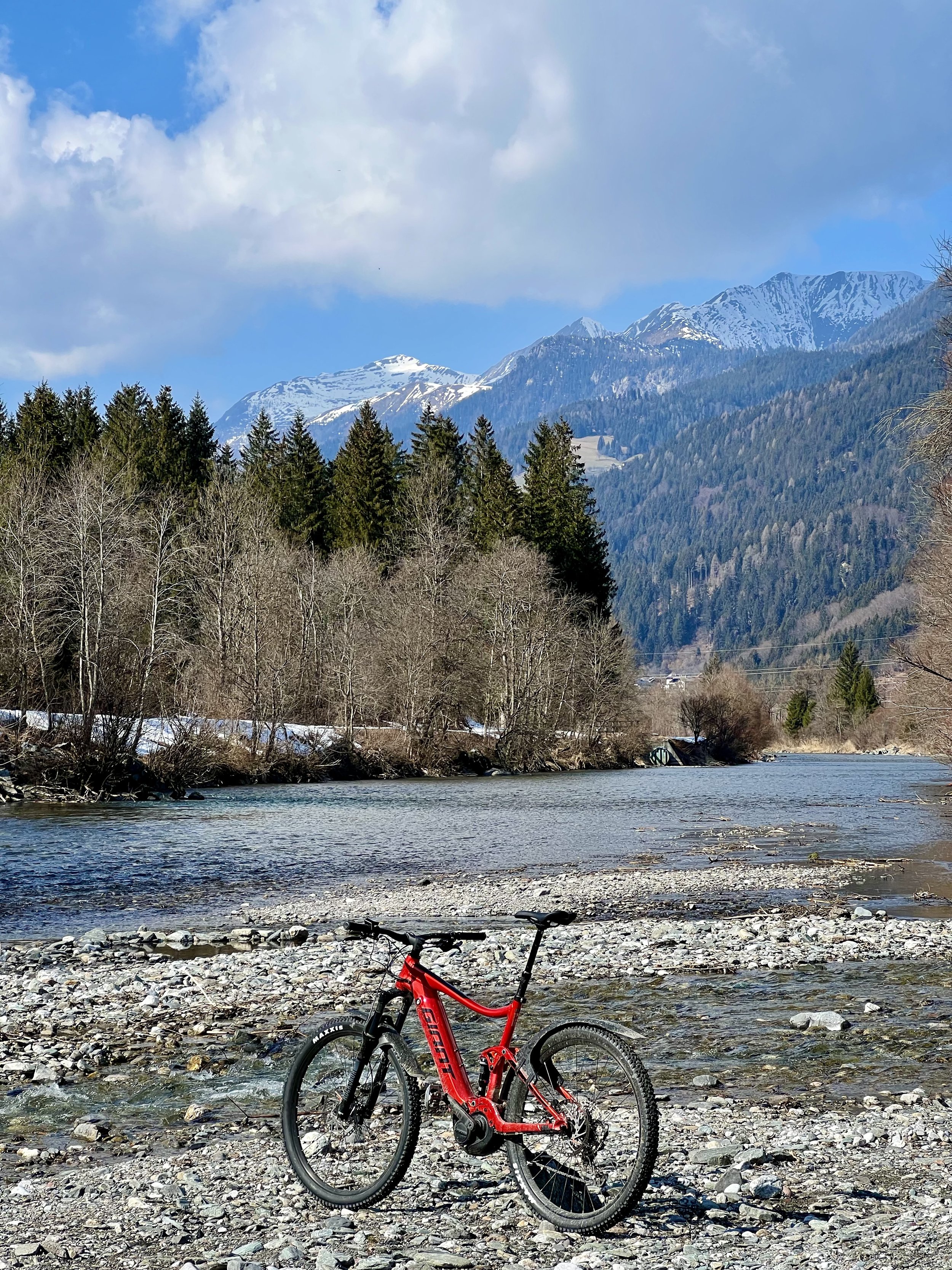 Biking views in the Gailtal. 