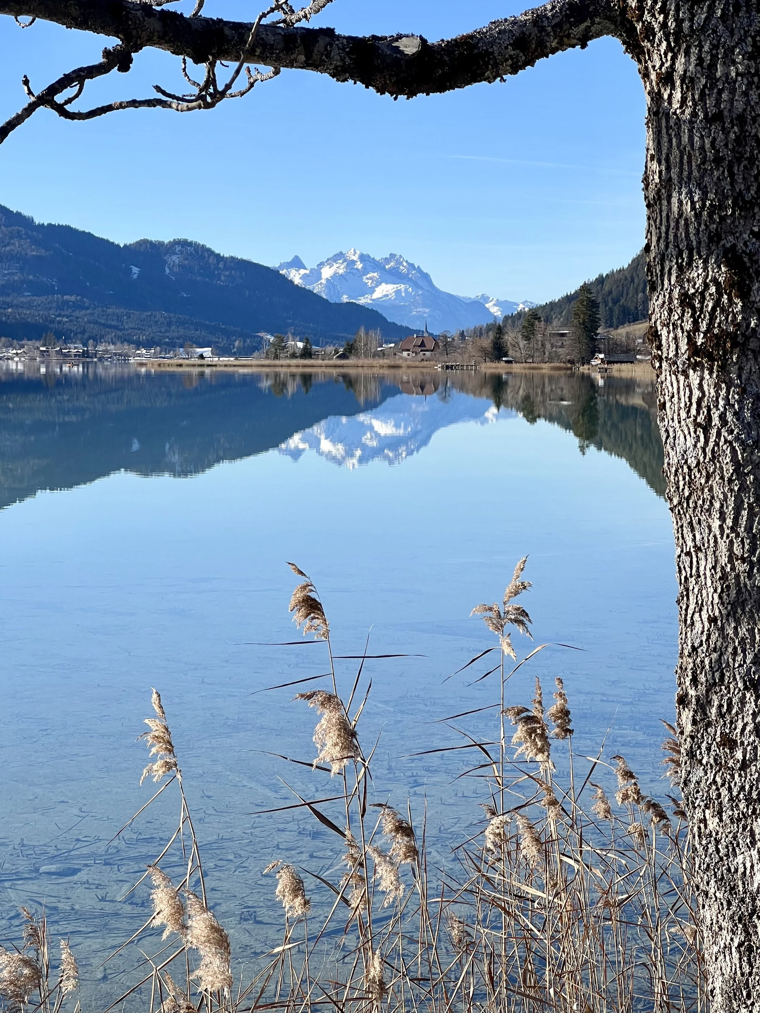 Lake Wiessensee, one of our favourite lakes.