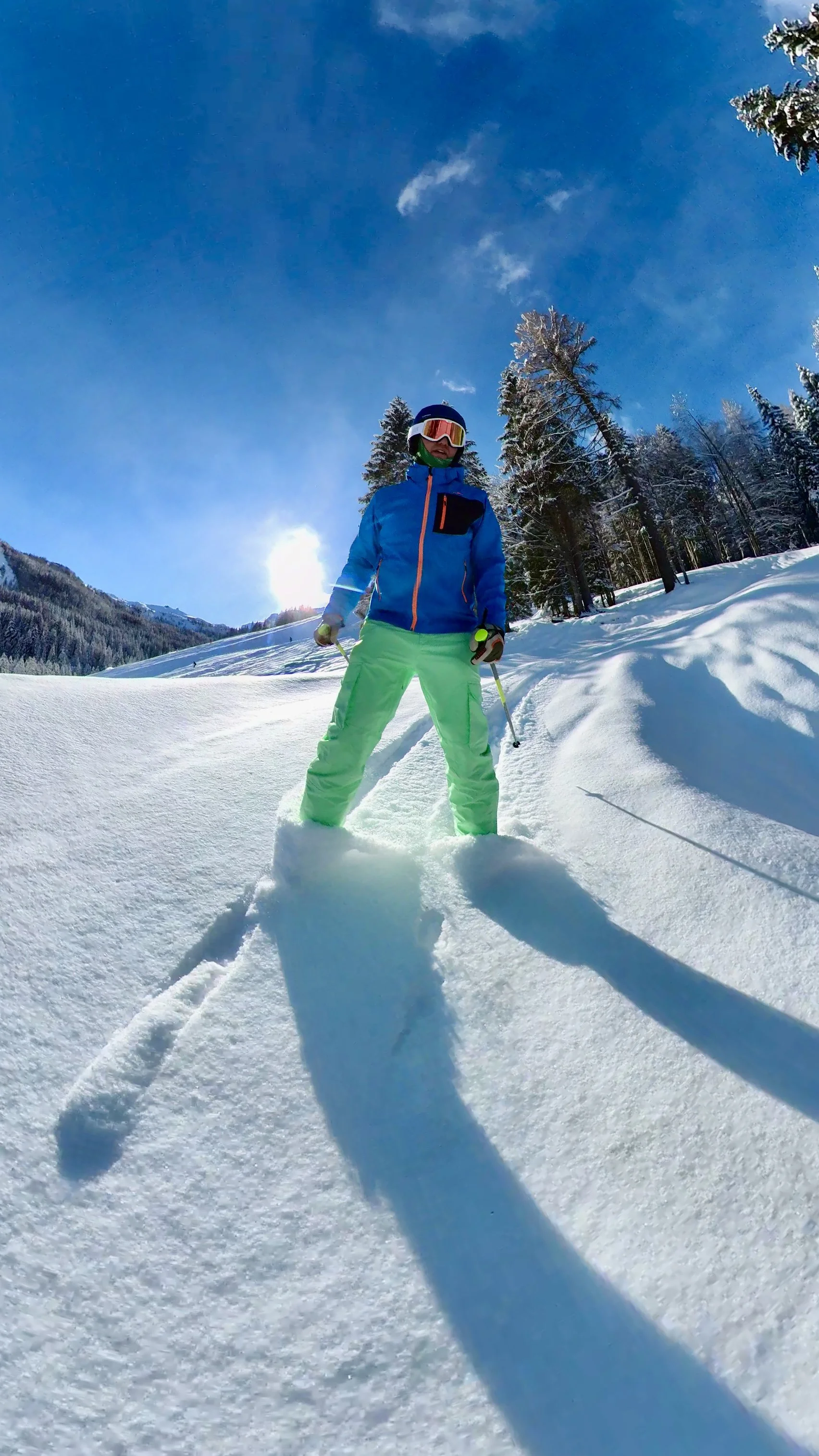 Morning powder at Nassfeld.