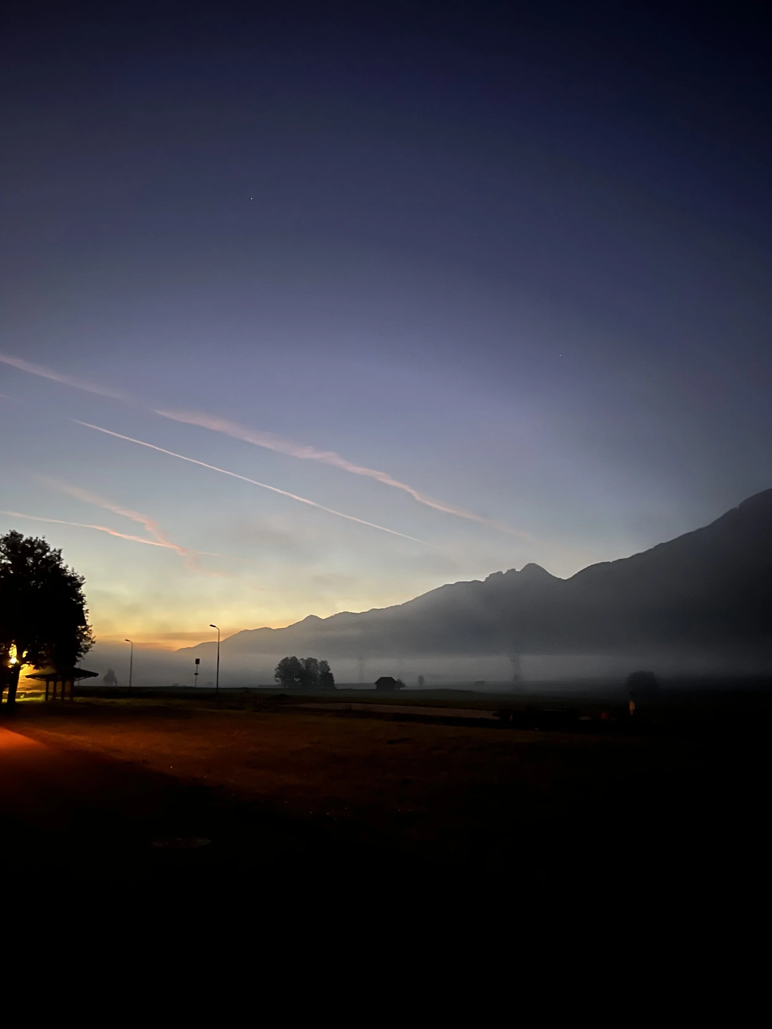 Early morning start in the Gailtal