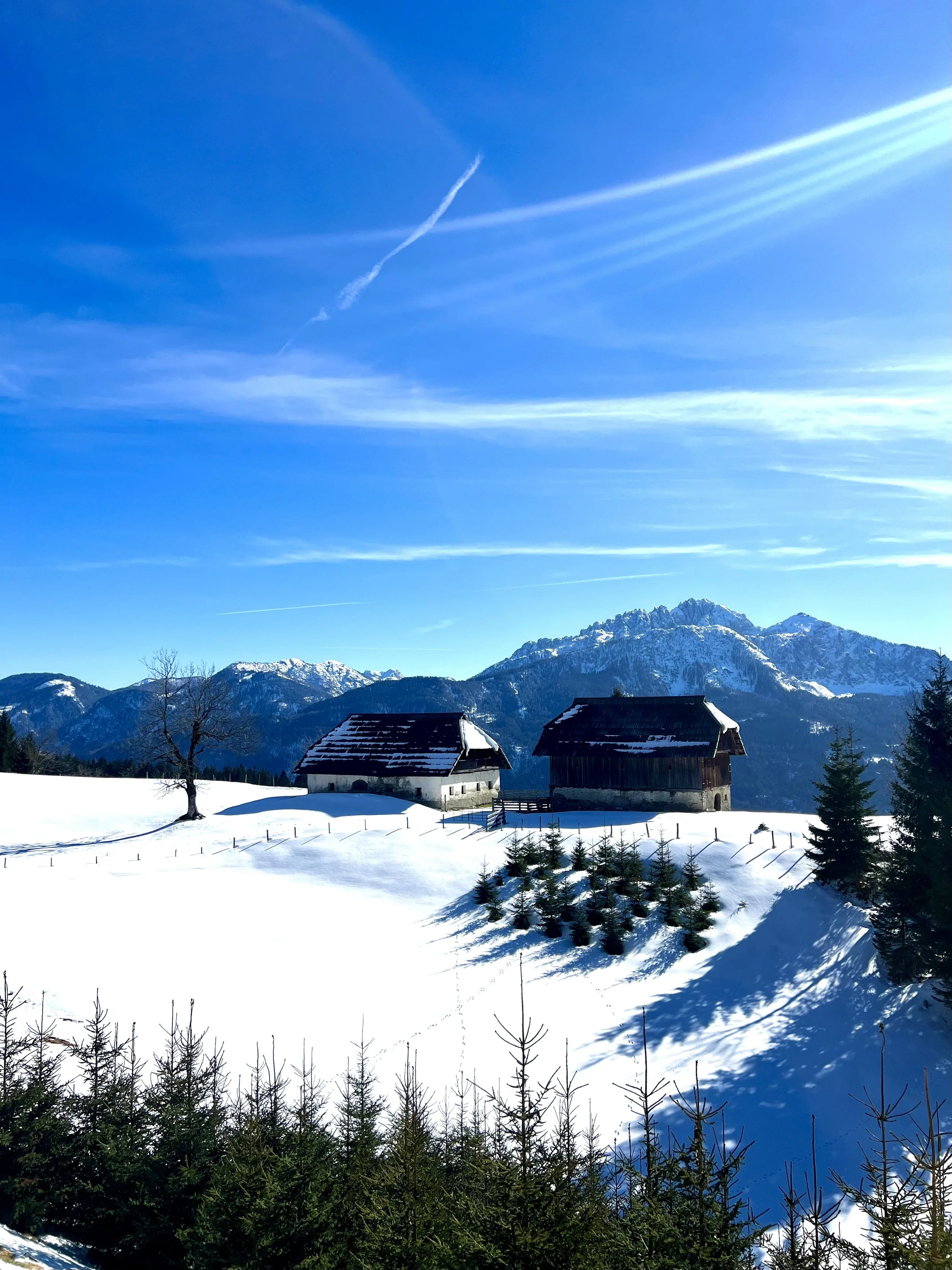 Hiking views from the Gailter Alpen.