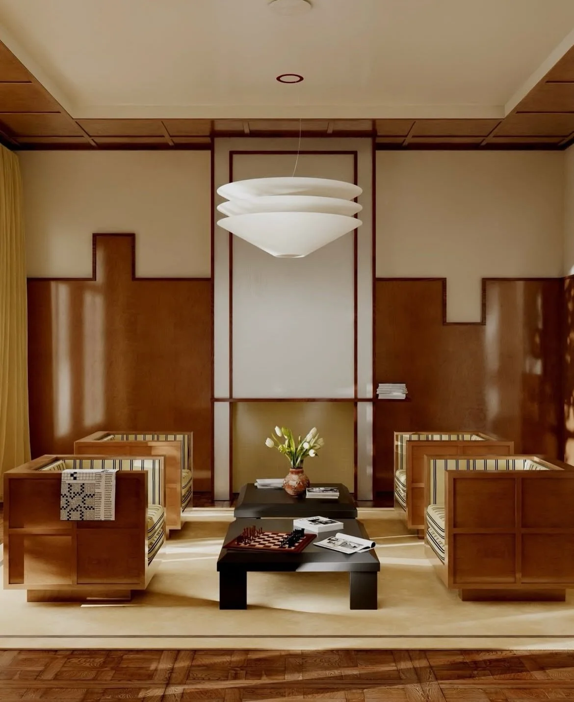 Obsessed with this chic Parisian design 🤌🏼

Design by @charlottetaylr and @studiosarahcastay