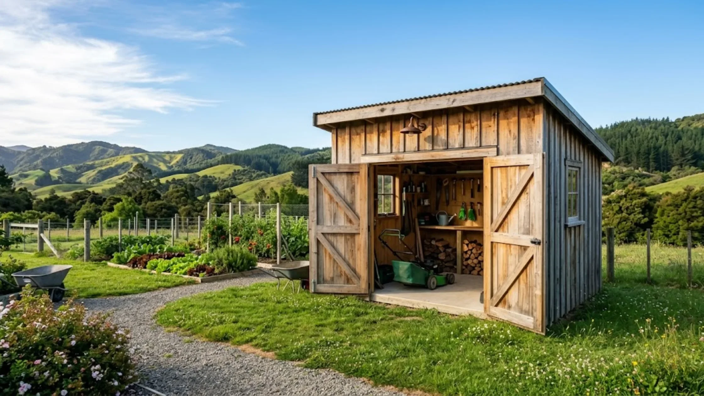 Timber Sheds for Lifestyle Blocks in Nelson Tasman