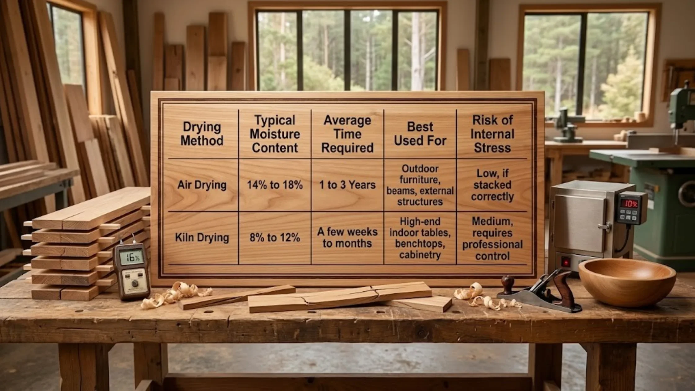 How Can You Tell If Timber Slabs Are Properly Dried Before Buying in NZ 3