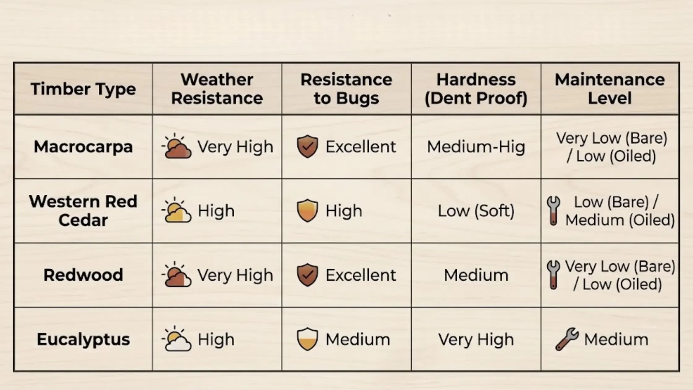 Which Timber Needs the Least Maintenance for Outdoor Furniture in New Zealand 3