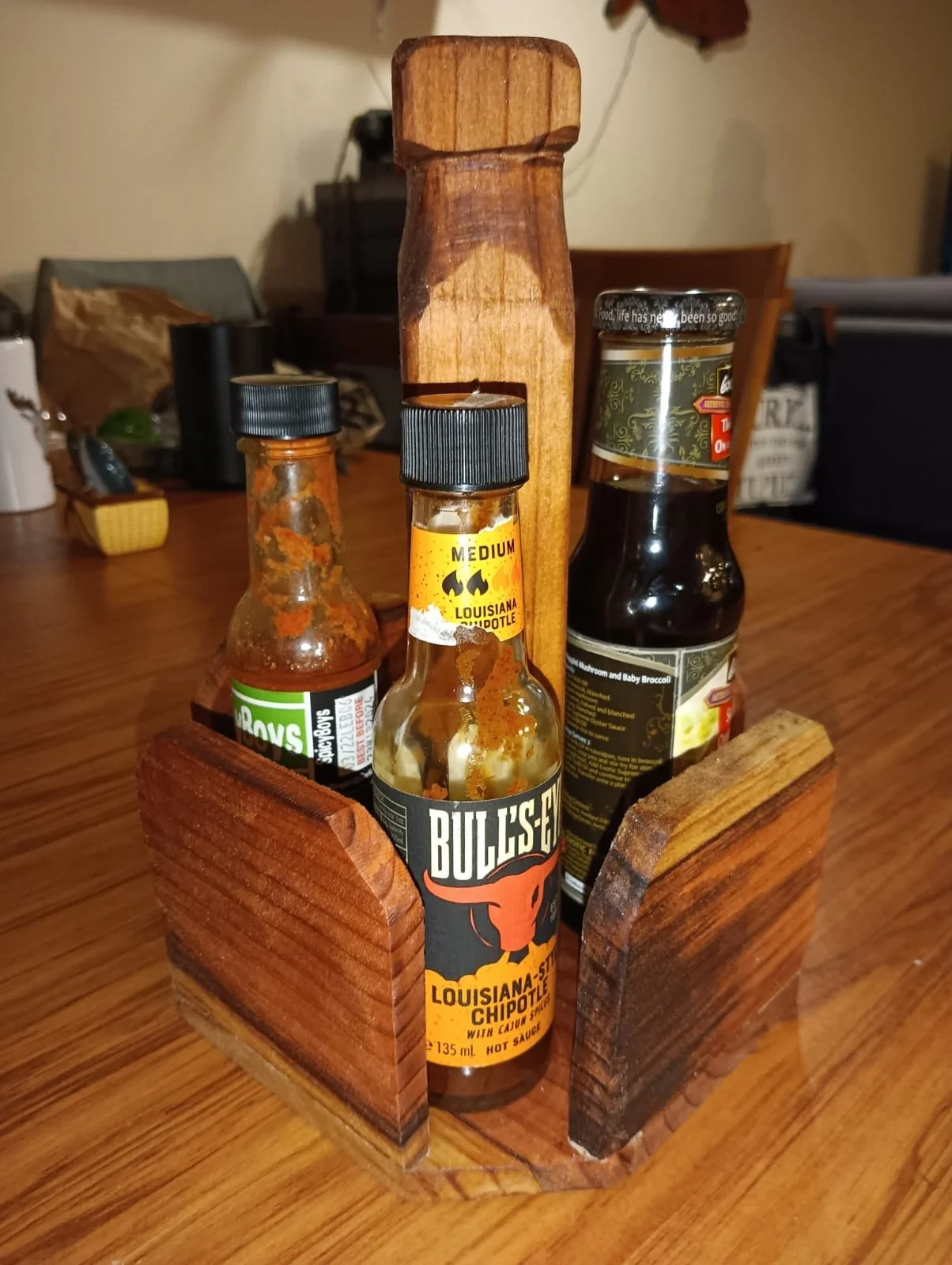 Zoe’s BBQ caddies $20 each or 10 for $190.00. Made from locally grown , Redwood, Cedar, Macrocarpa, other Cyprus’s species.