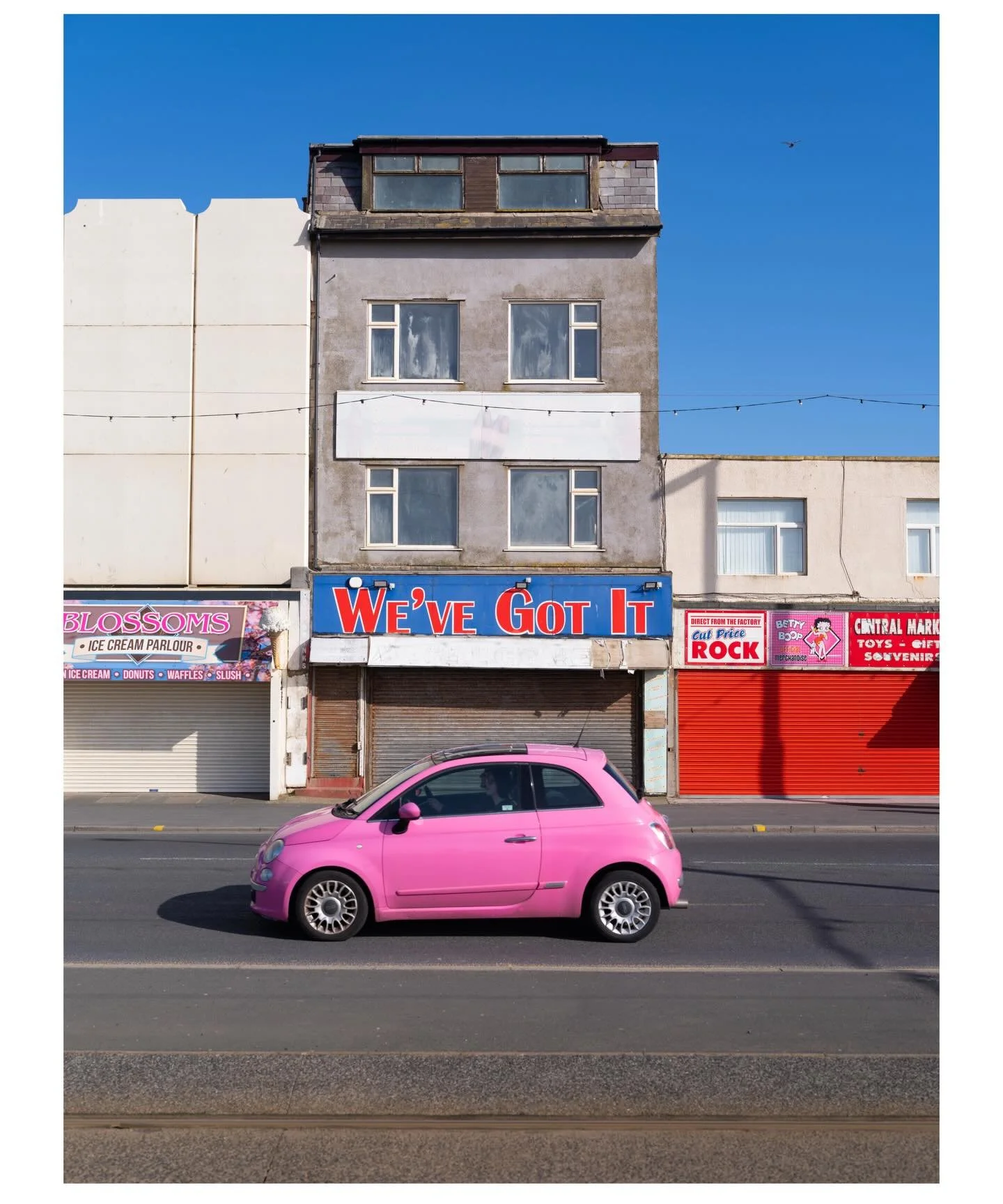 Golden mile. Blackpool