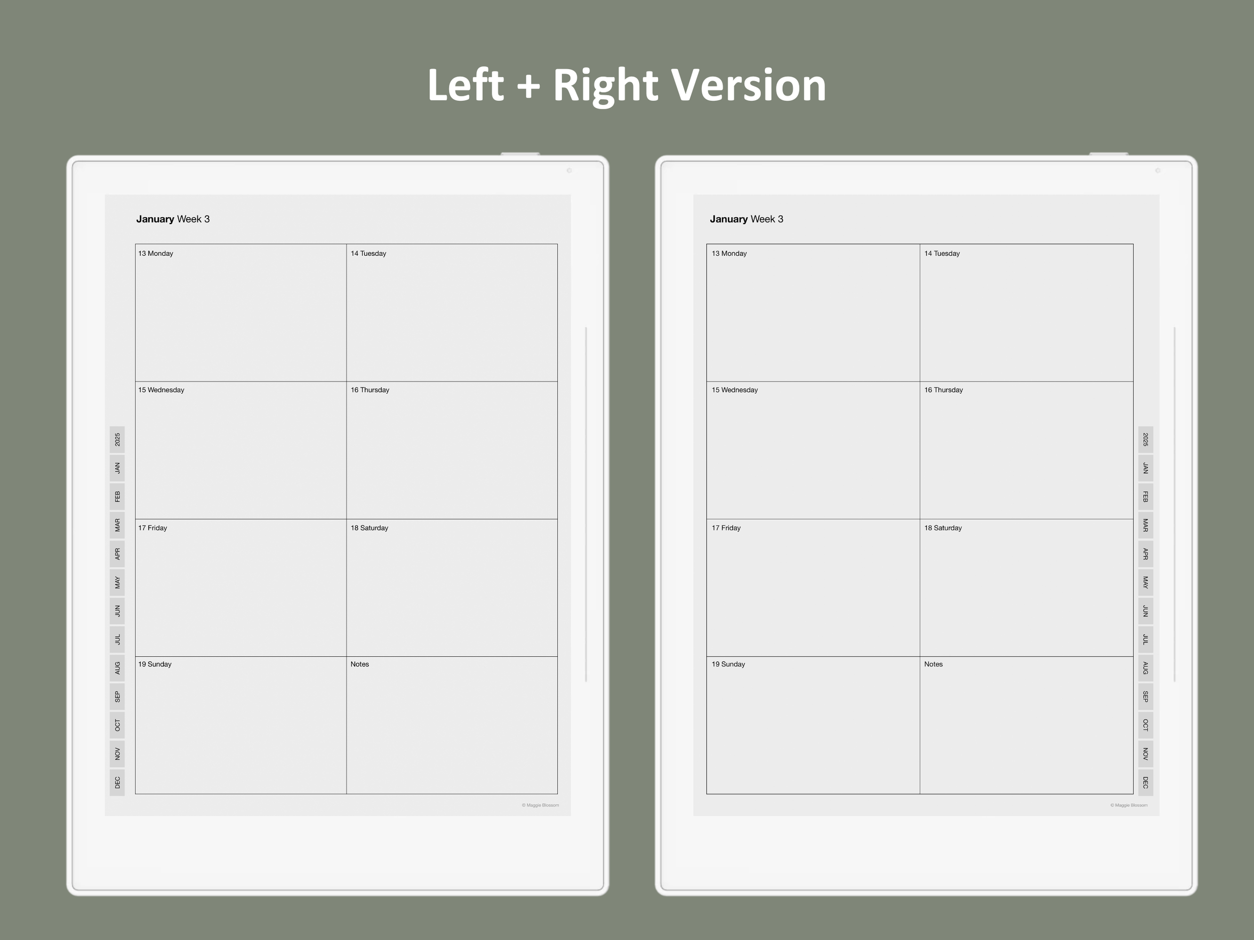 supernote weekly planner template