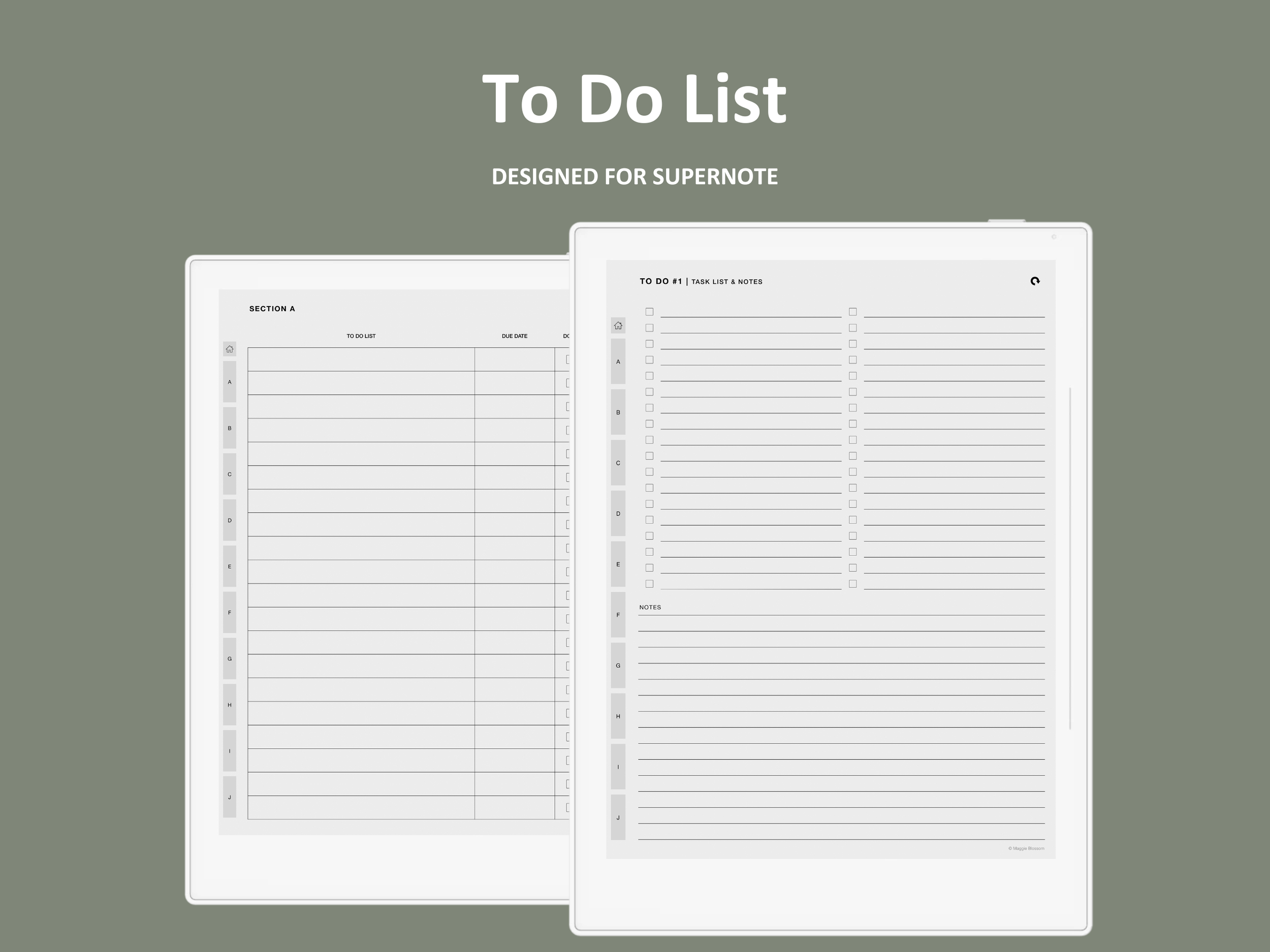 supernote to do list
