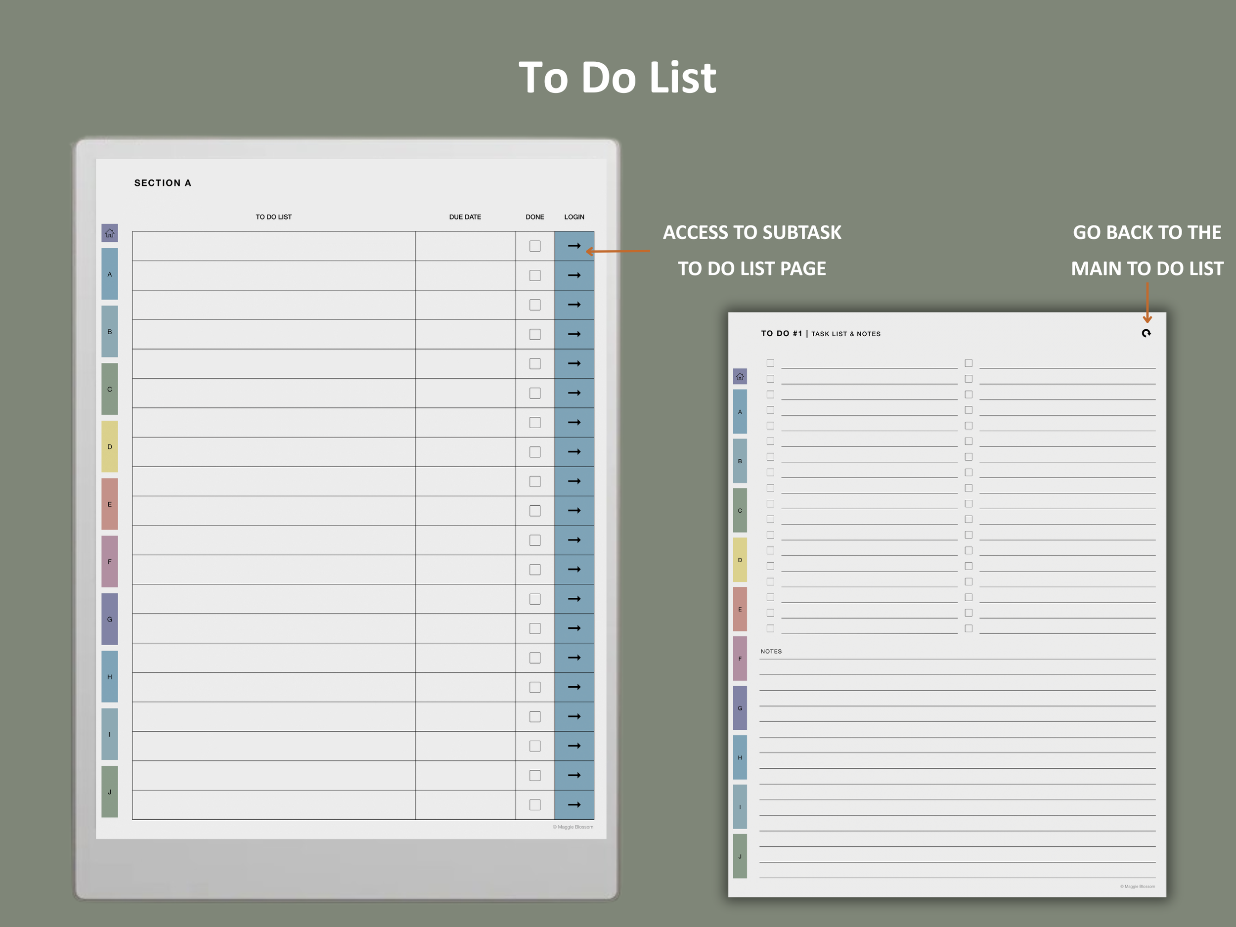 remarkable paper pro to do list