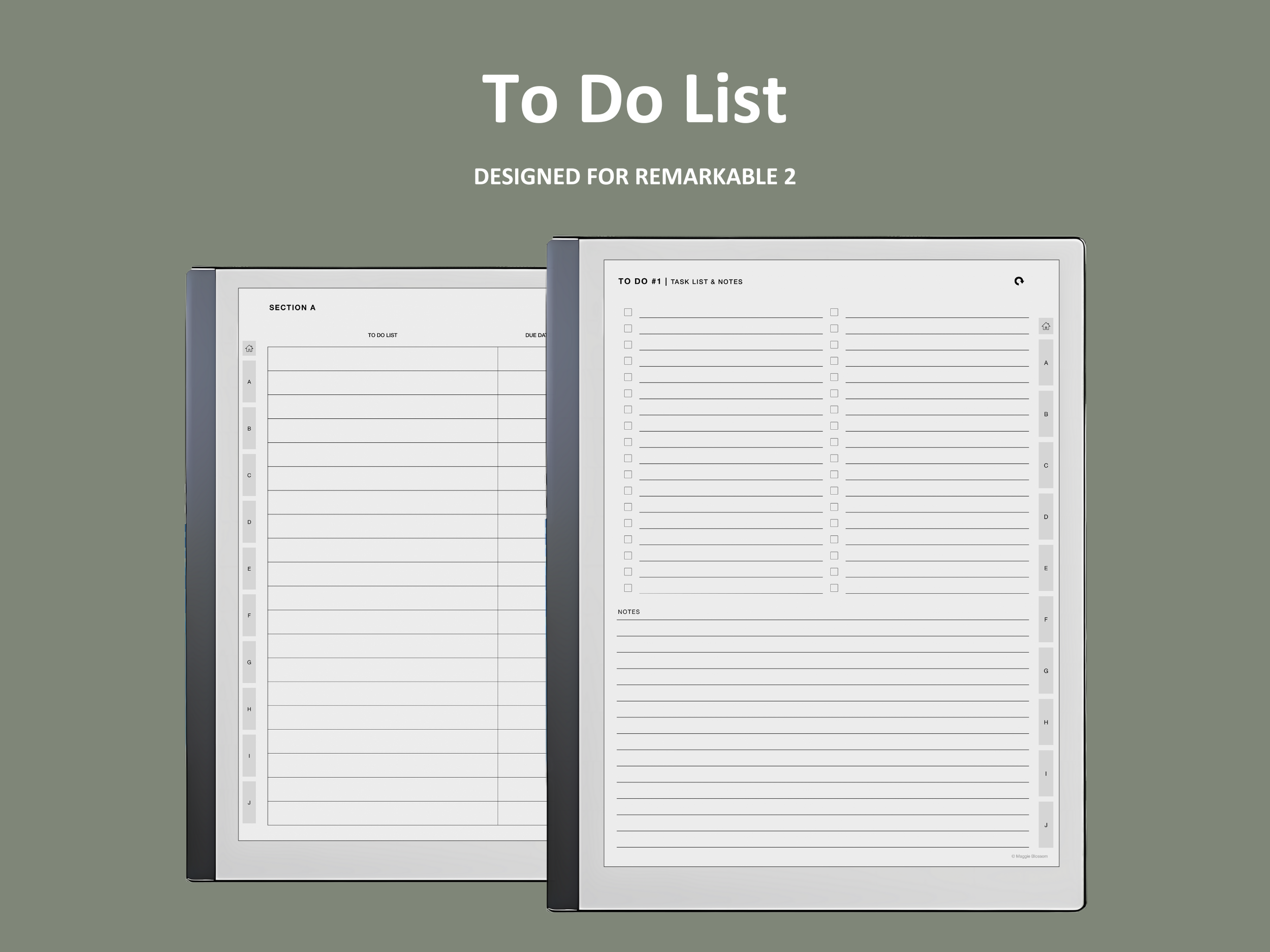 remarkable 2 to do list