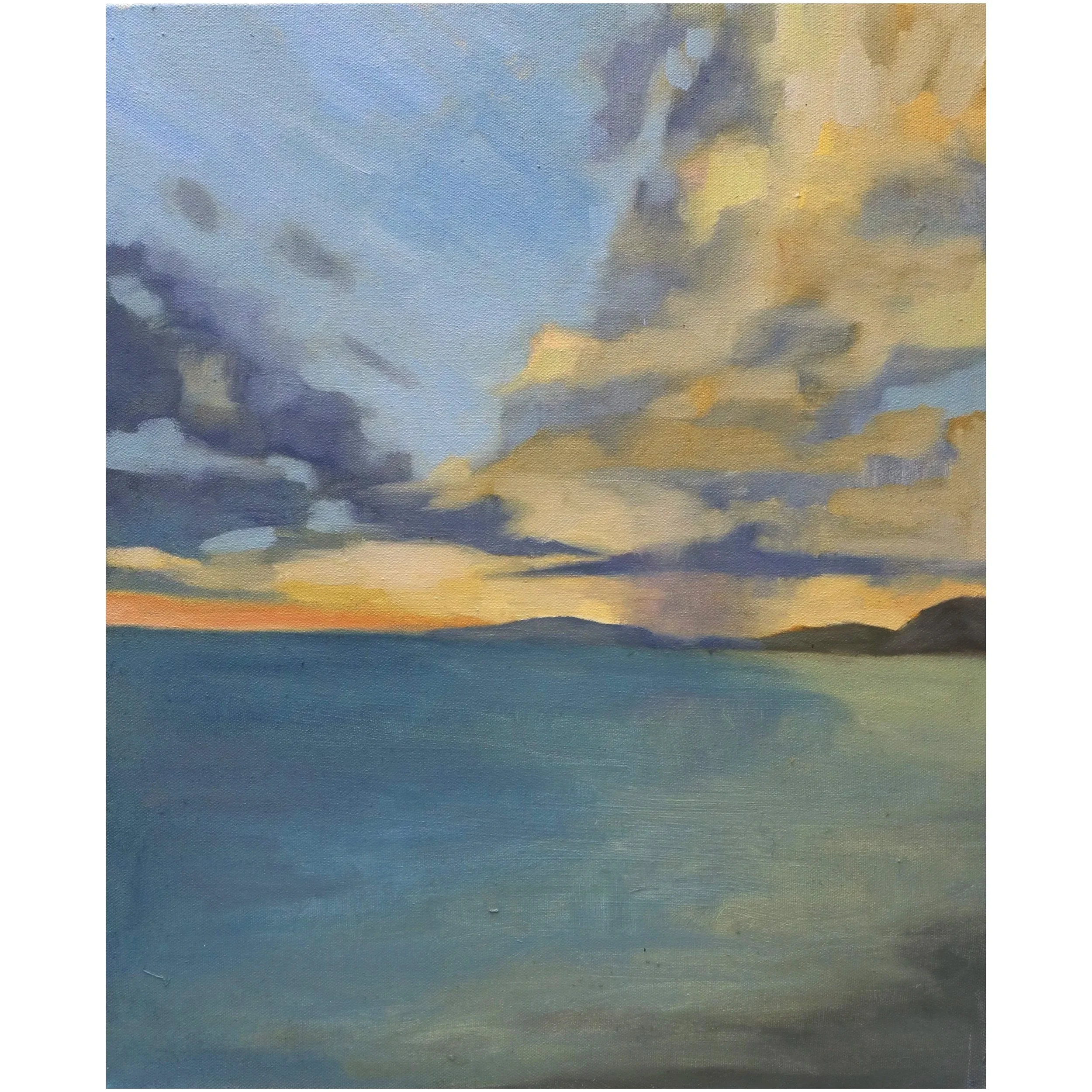 Dramatic Sunset over Empire Beach