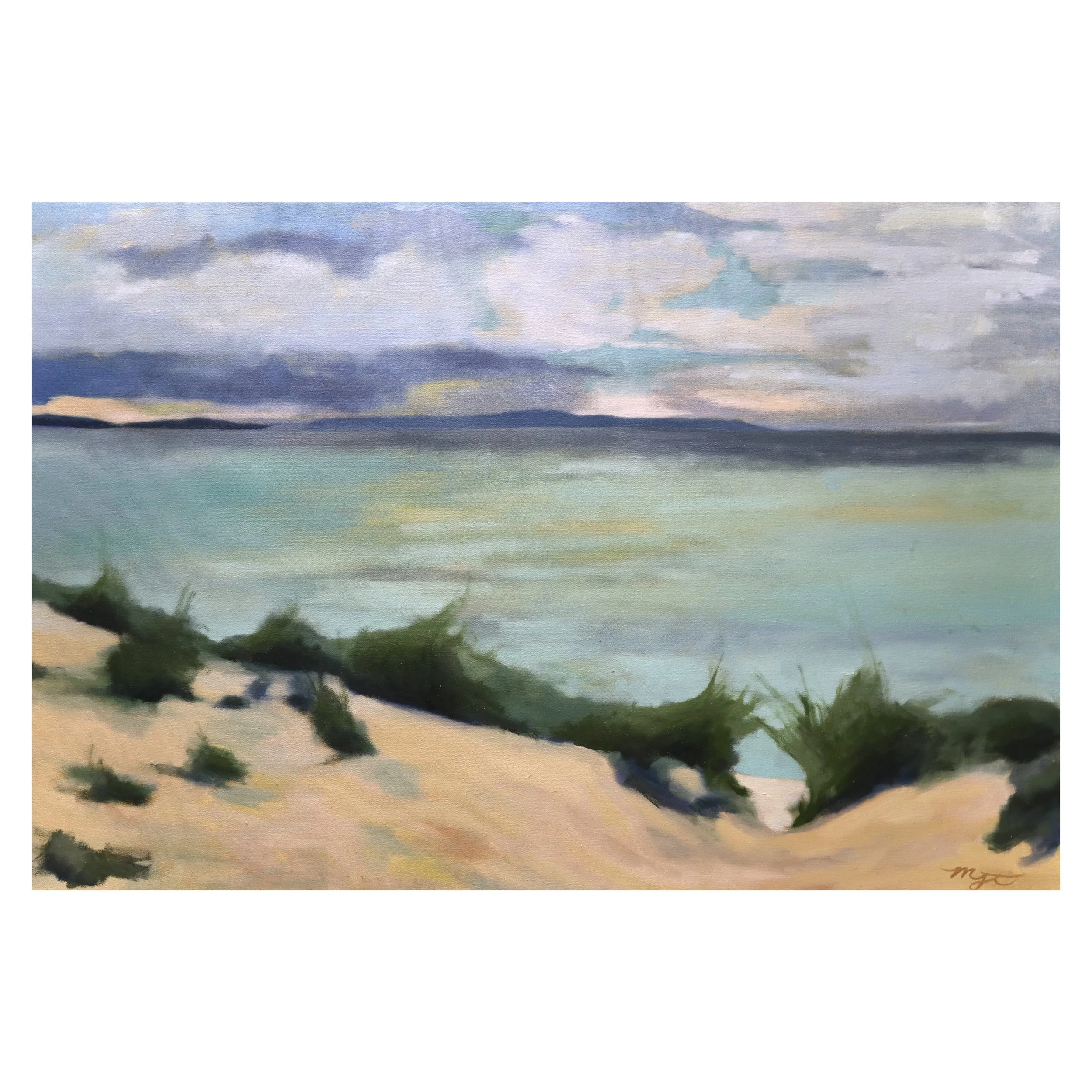 The pathway to peaceful drama 24x36 in