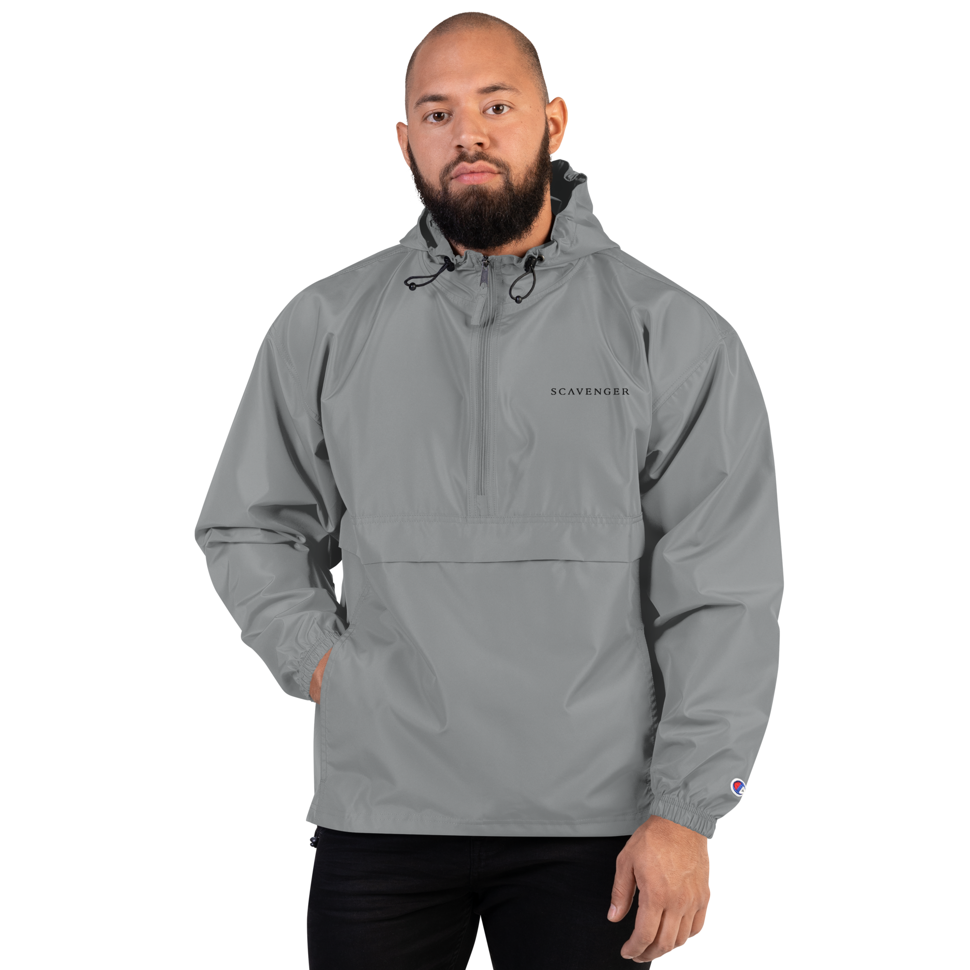 embroidered-champion-packable-jacket-graphite-front-65653e7e5c1bf.png
