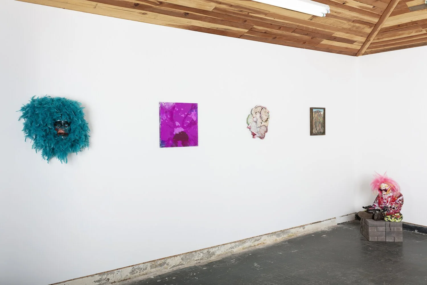 Bas Relief @ Bozo Mag, 2020. Installation view.