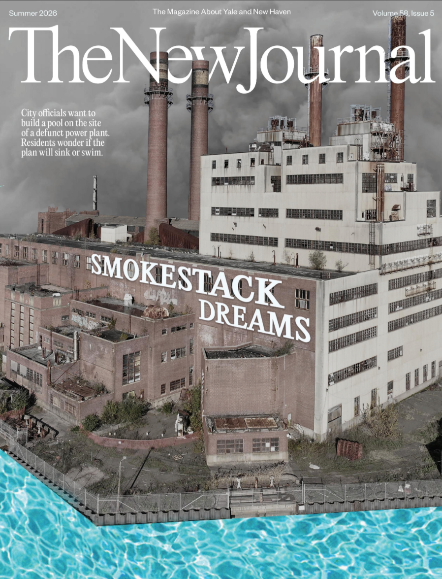 "Smokestack Dreams," cover, The New Journal, Summer 2026