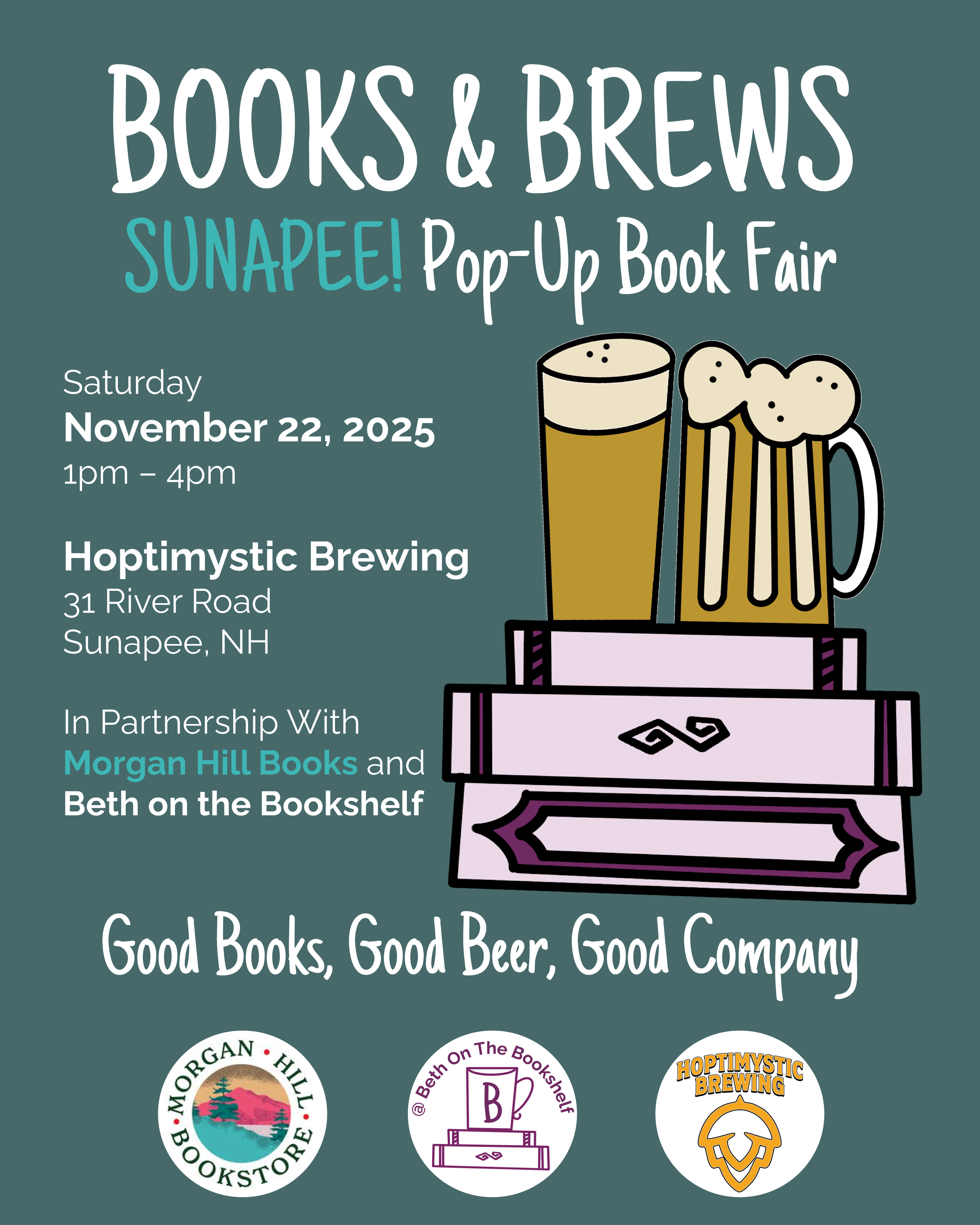 SUNAPEE - Books &amp; Brews