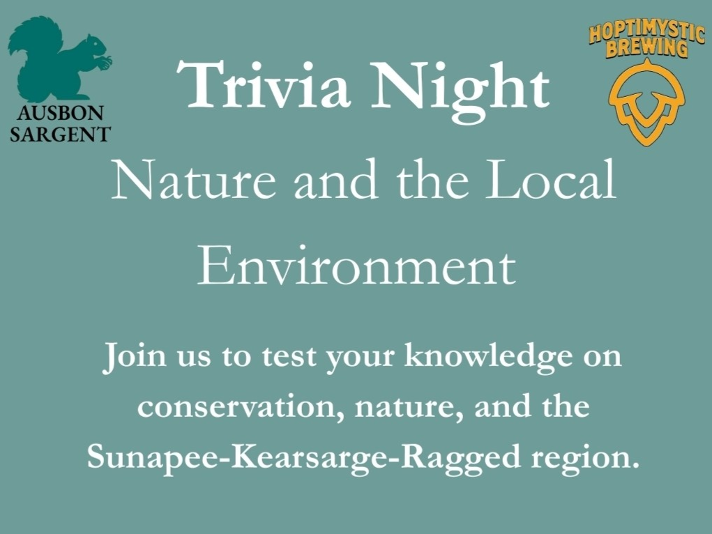 Trivia Night: Nature &amp; The Local Environment!&nbsp;SUnAPEE LOCATION