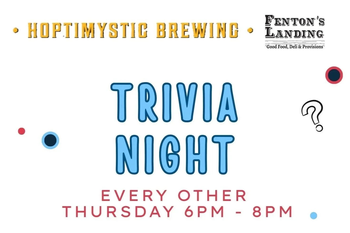Trivia Night SUNAPEE 3/19