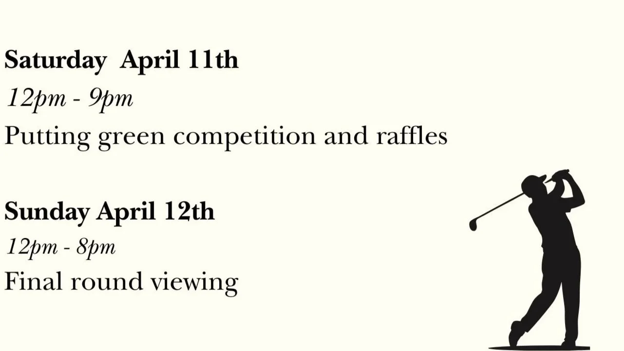 Saturday: Putting Green + Raffles (12-9pm) - Sunapee
