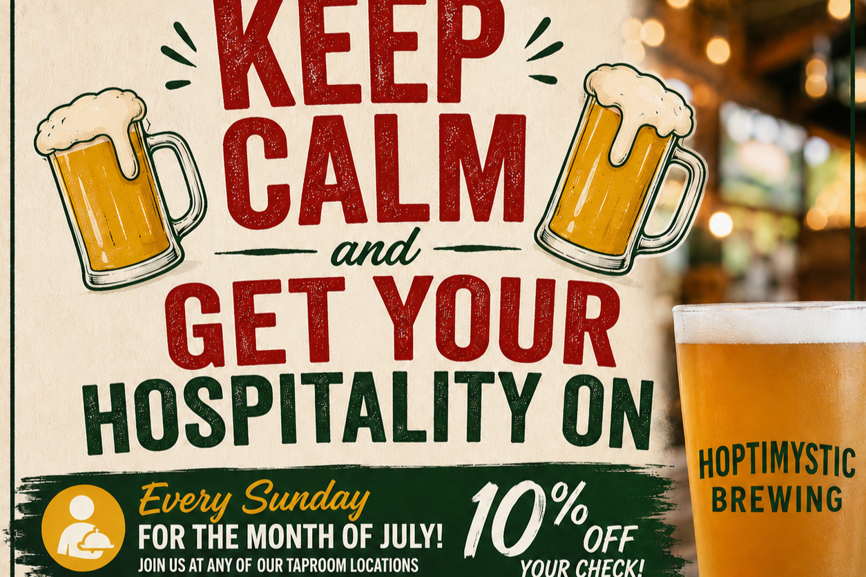 Keep Calm &amp; Get Your Hospitality On ALL LOCATIONS (ENFIELD, SUNAPEE &amp; BOW)