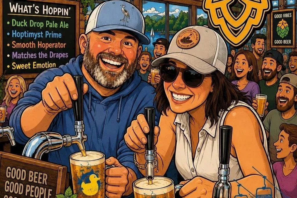 Guest Bartenders Brett & Tanya SUNAPEE