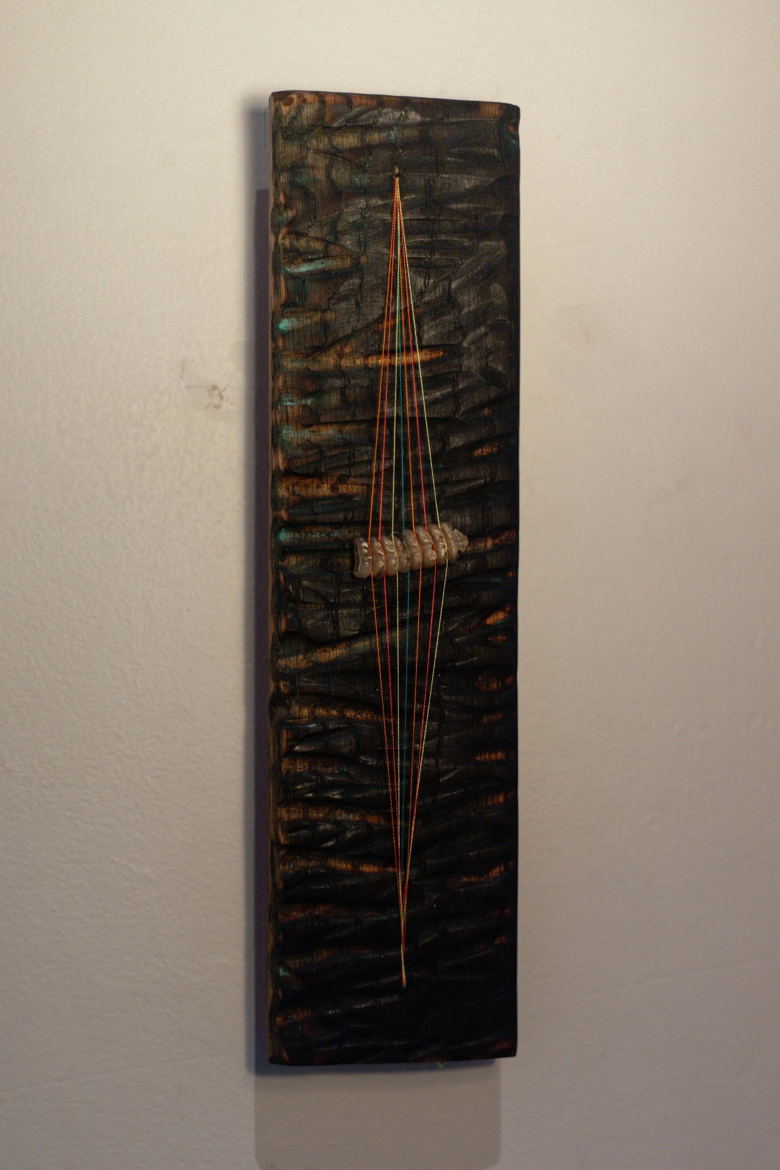 Tell me the tale of the rattle snake rattle, torched oak, rattle snake rattle, thread, 2025
$800


