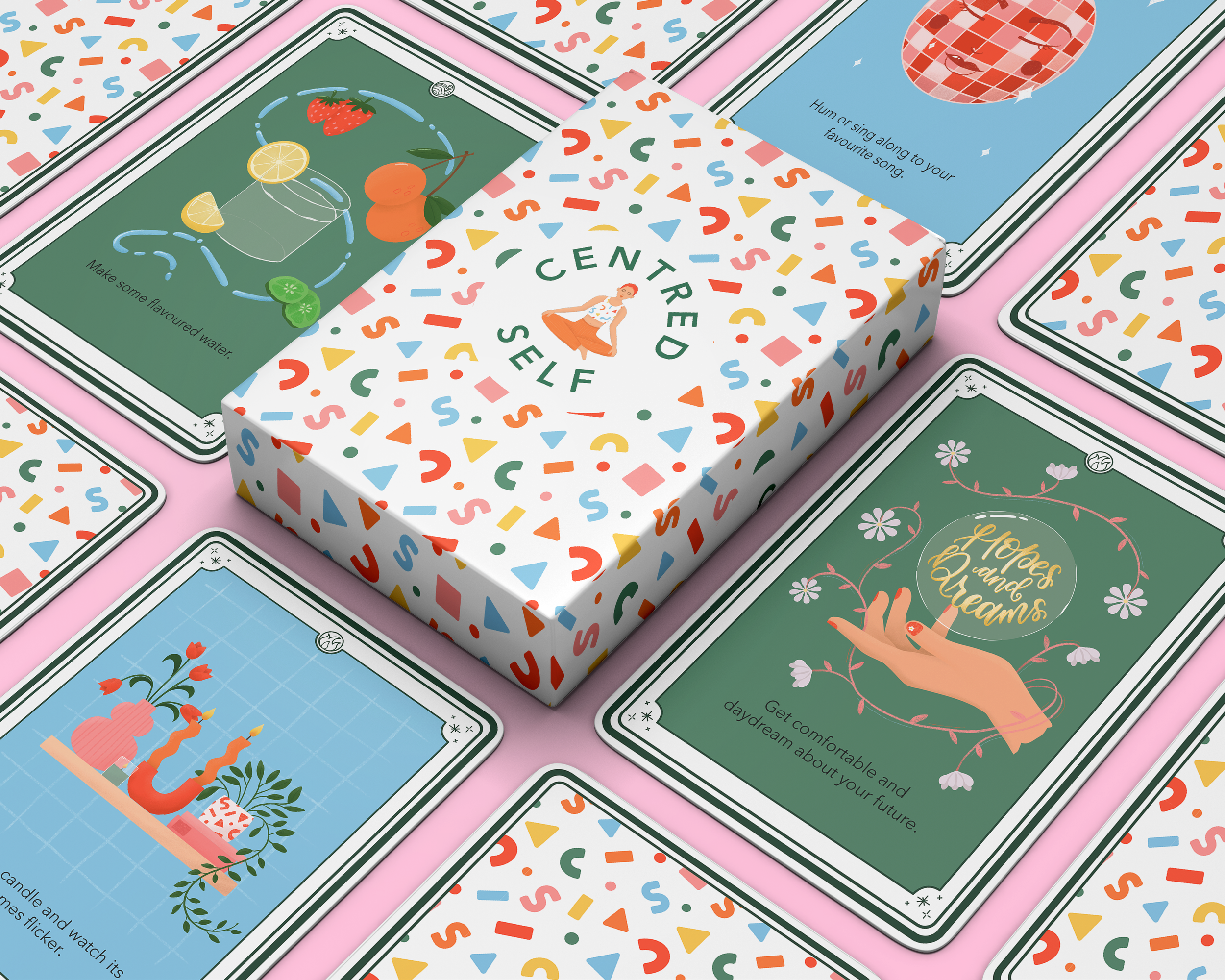 Centred Self - a grounding deck