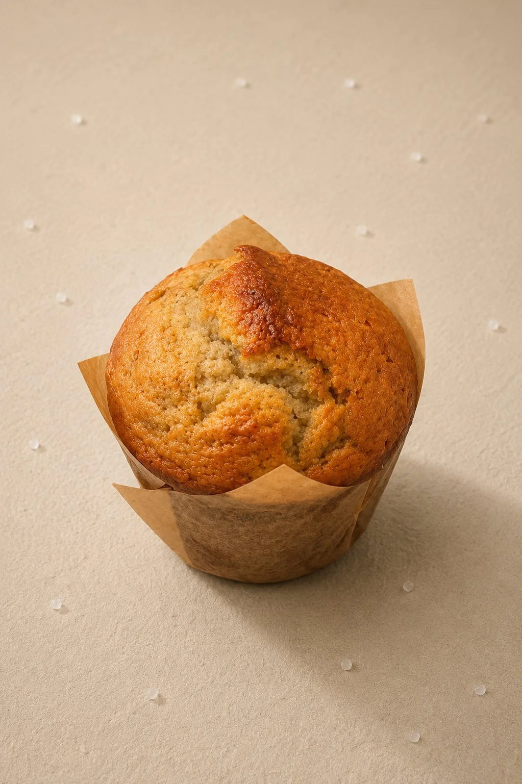 Banana Walnut Sourdough Muffin