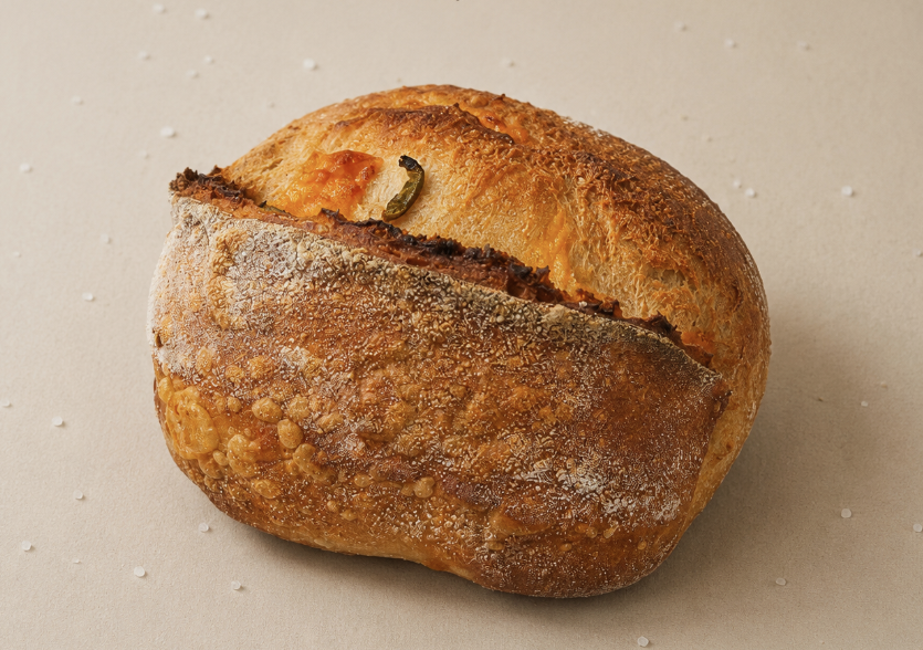 Jalepeno Cheddar Sourdough Loaf