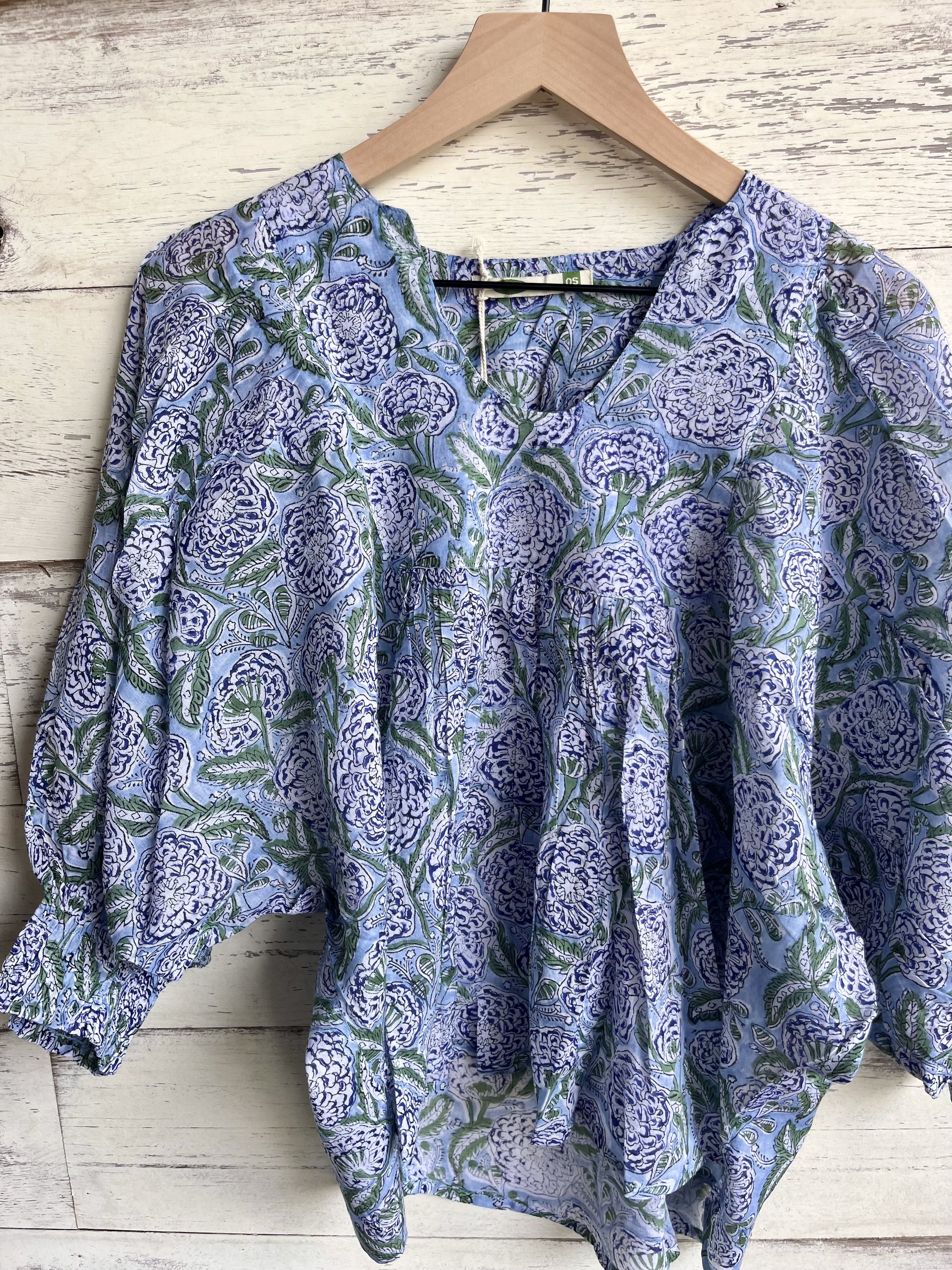 Garden Daydream OS Blouse