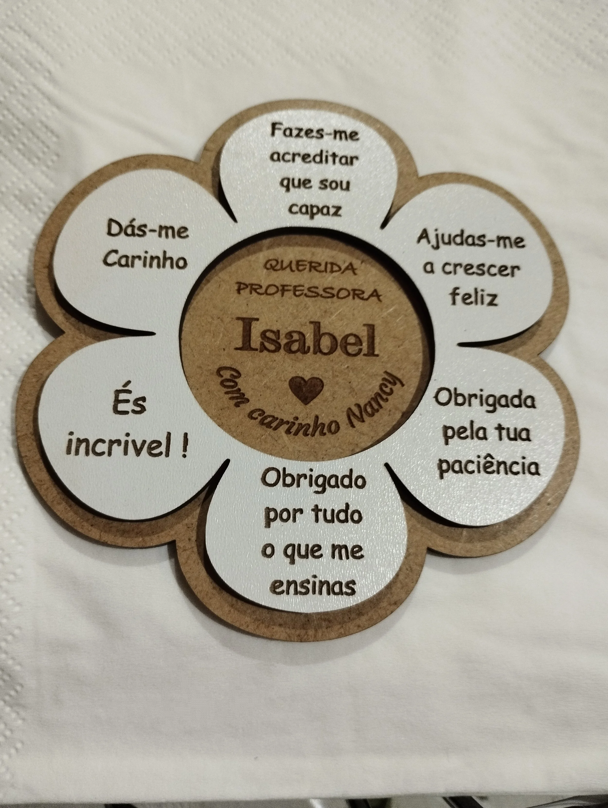 531 Lemb. para professora - 10cm