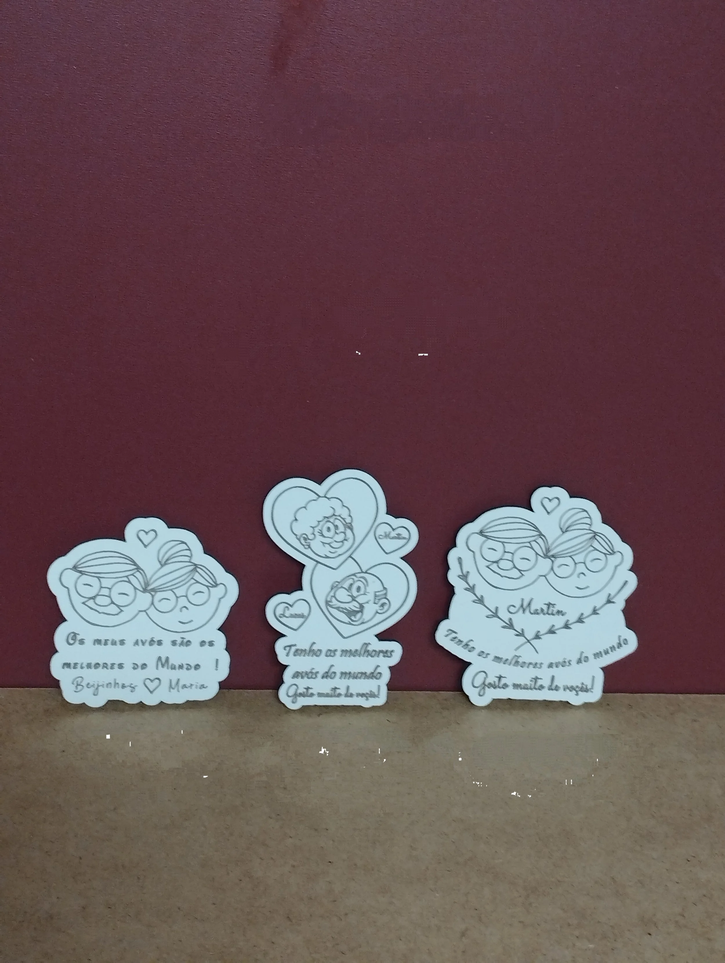 507 Ímens para Dia dos avós - 1º 5*A5cm / 2º 4*A7cm / 3º 6*A6cm 