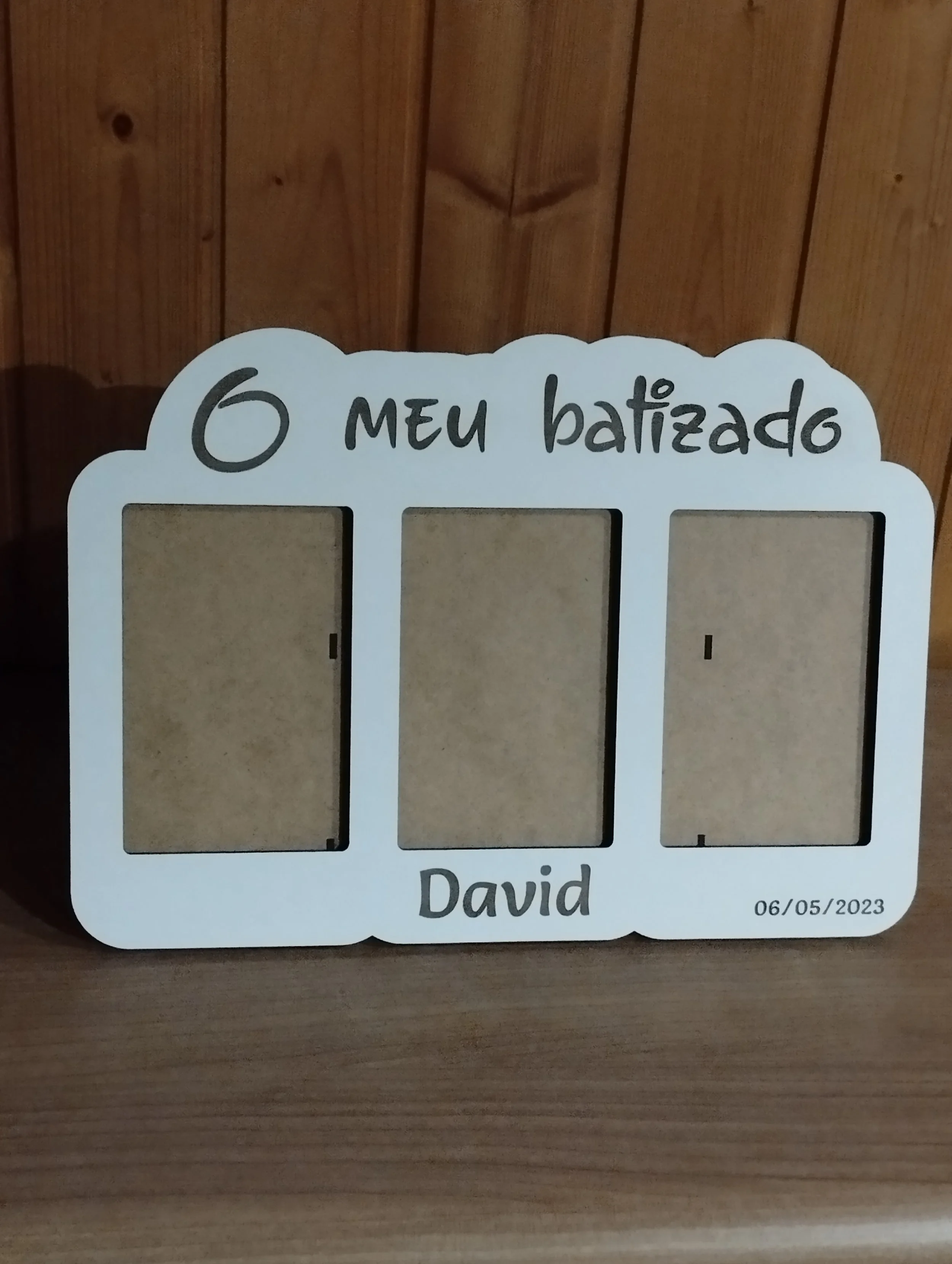 485 Moldura "O Meu Batizado" - 35*A25cm