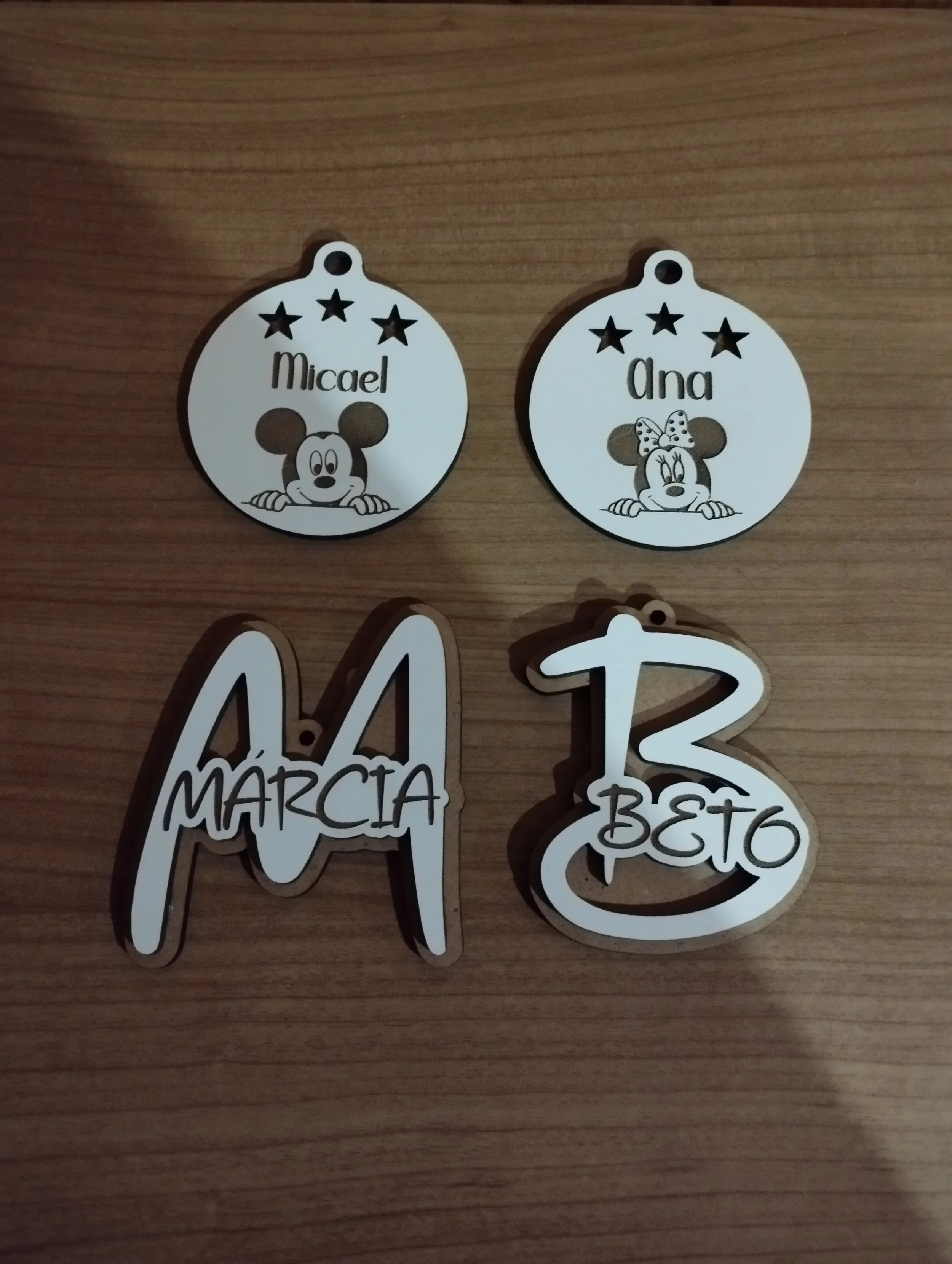 447 Bolas de Natal - 6.5cm / Letras - 6*A7cm