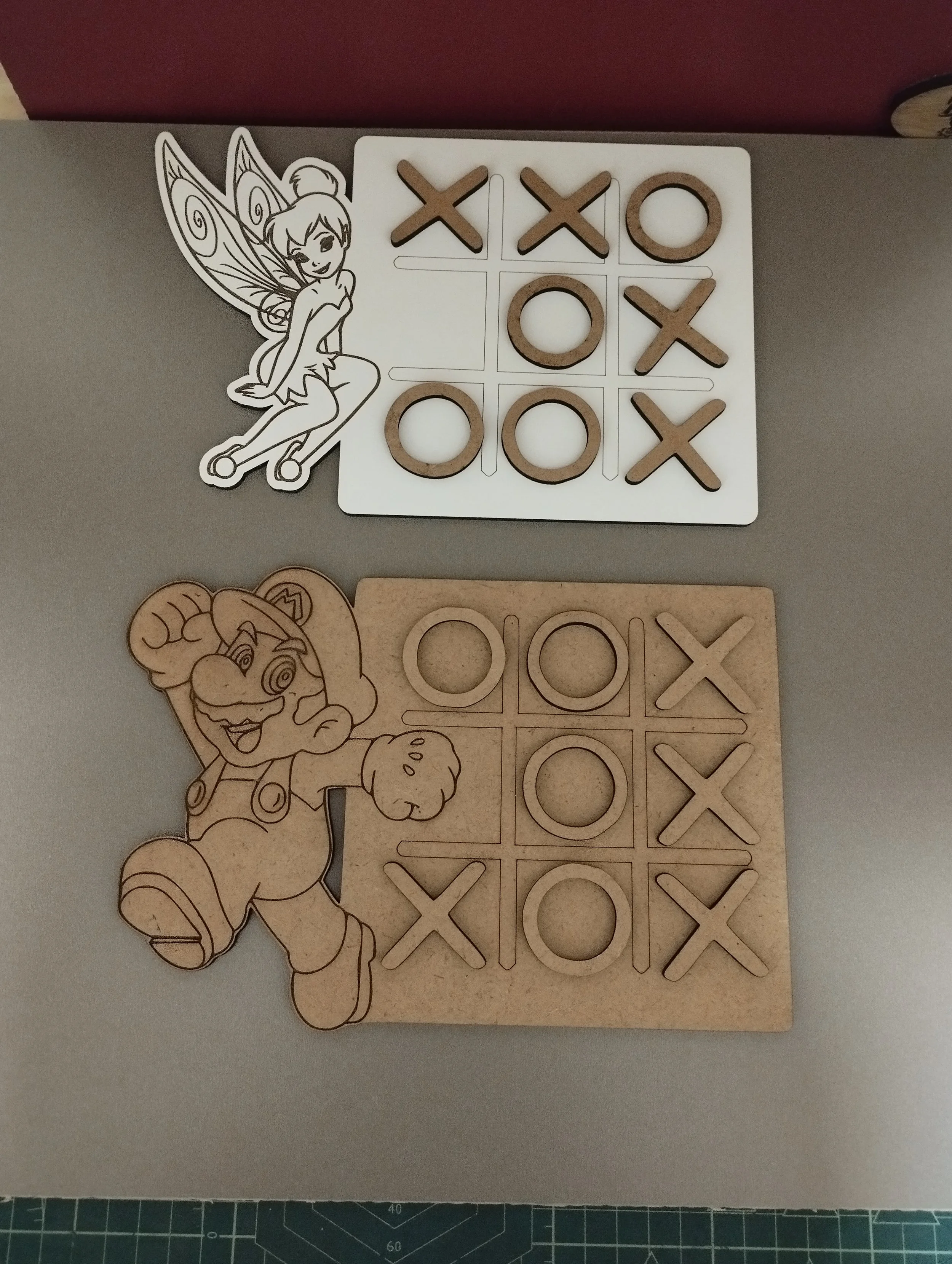 502 Jogo do galo com boneco - quadrado - 15*15cm