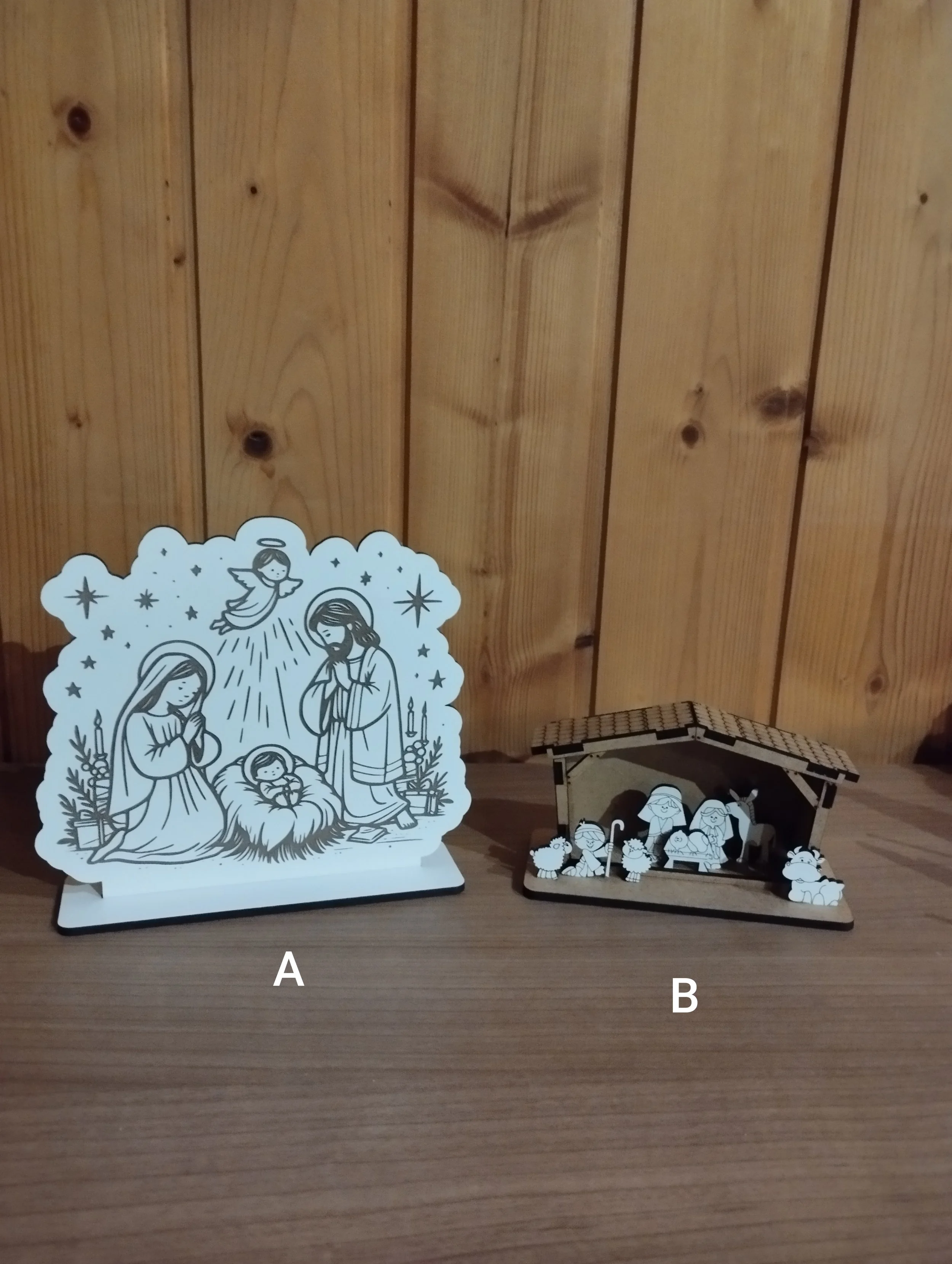 465 Presépios grande - 15*A14cm / pequeno - 11*A6cm