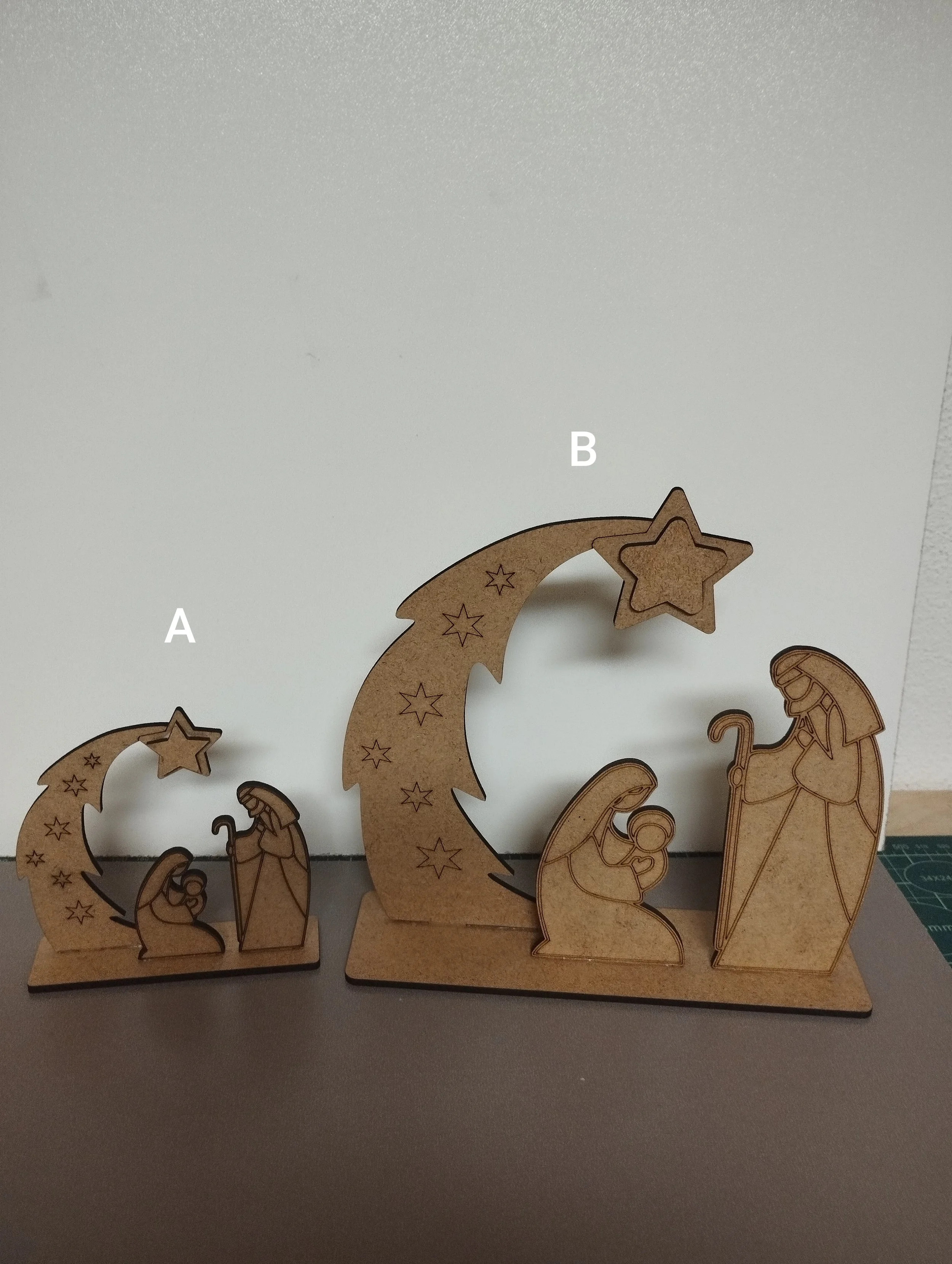 461 Presépios grande - 19*A18cm / pequeno - 10*A10cm