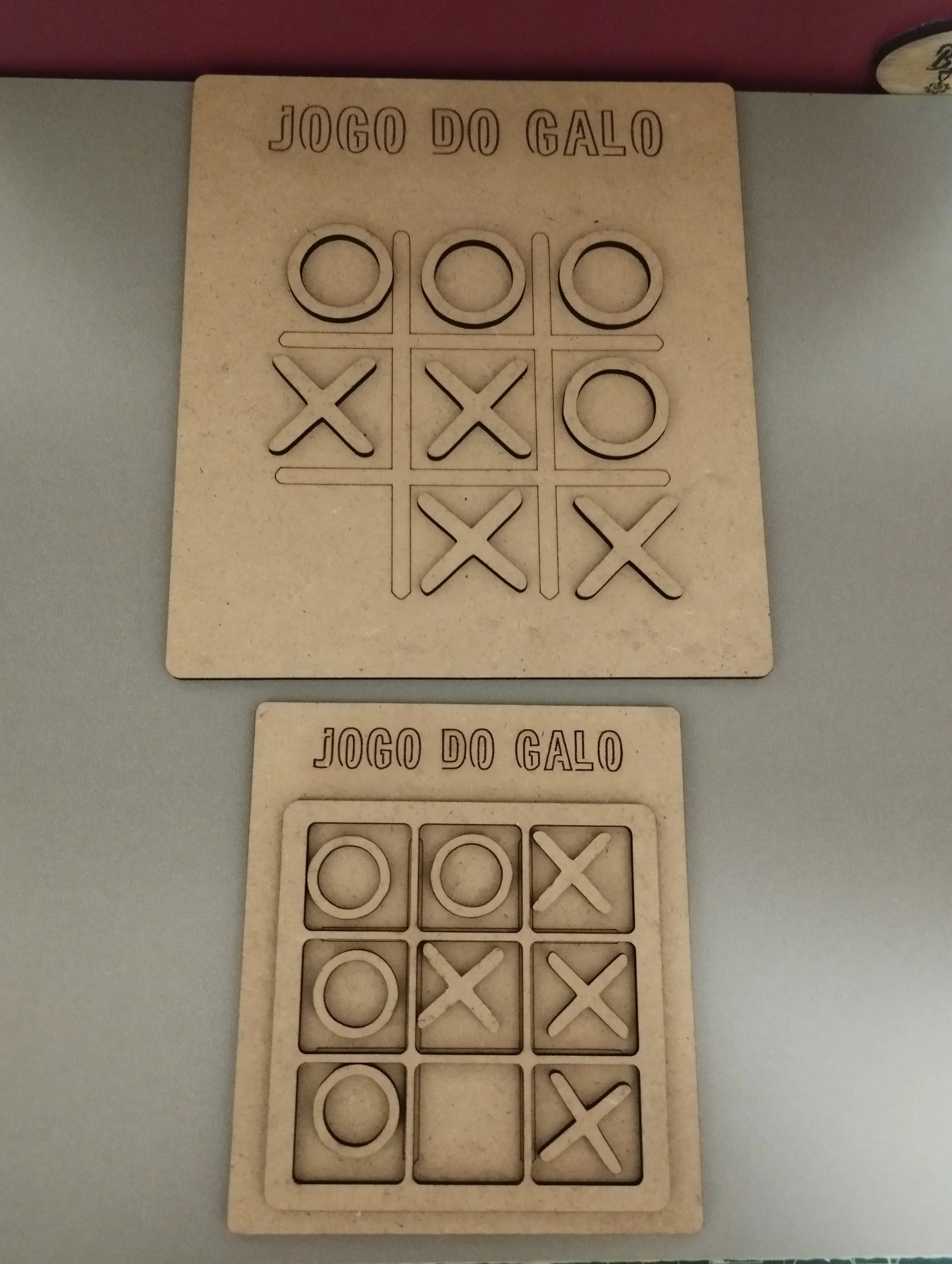 503 Jogo do galo simples - grande 10*A21cm / pequeno 13*A15cm