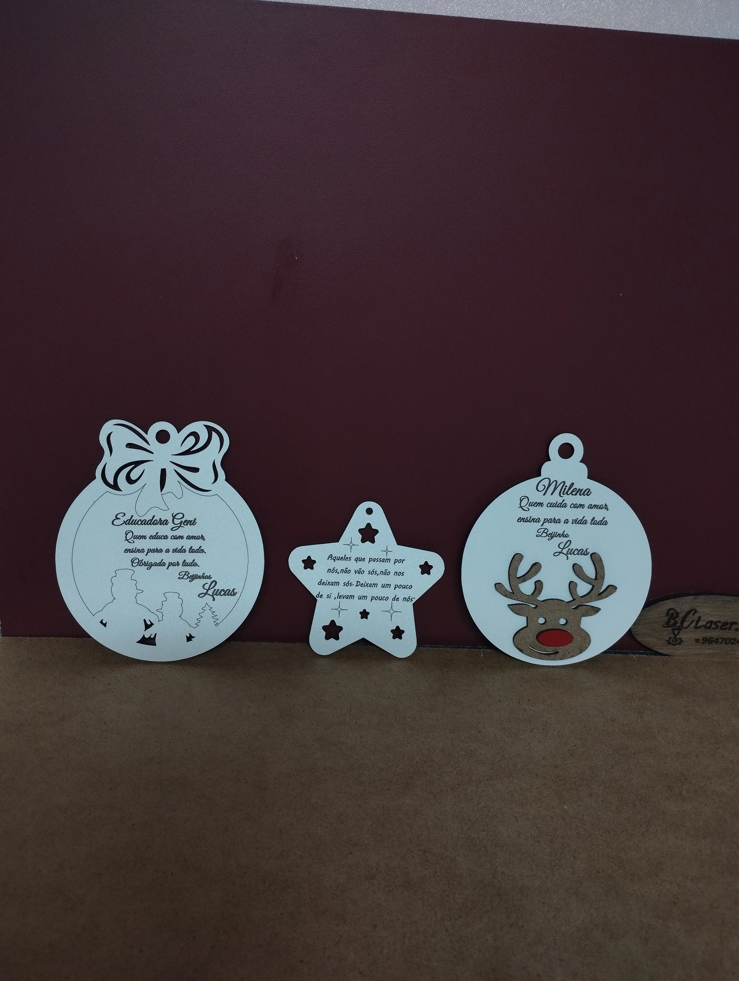 451 Bolas - 10cm / Estrela - 8cm 