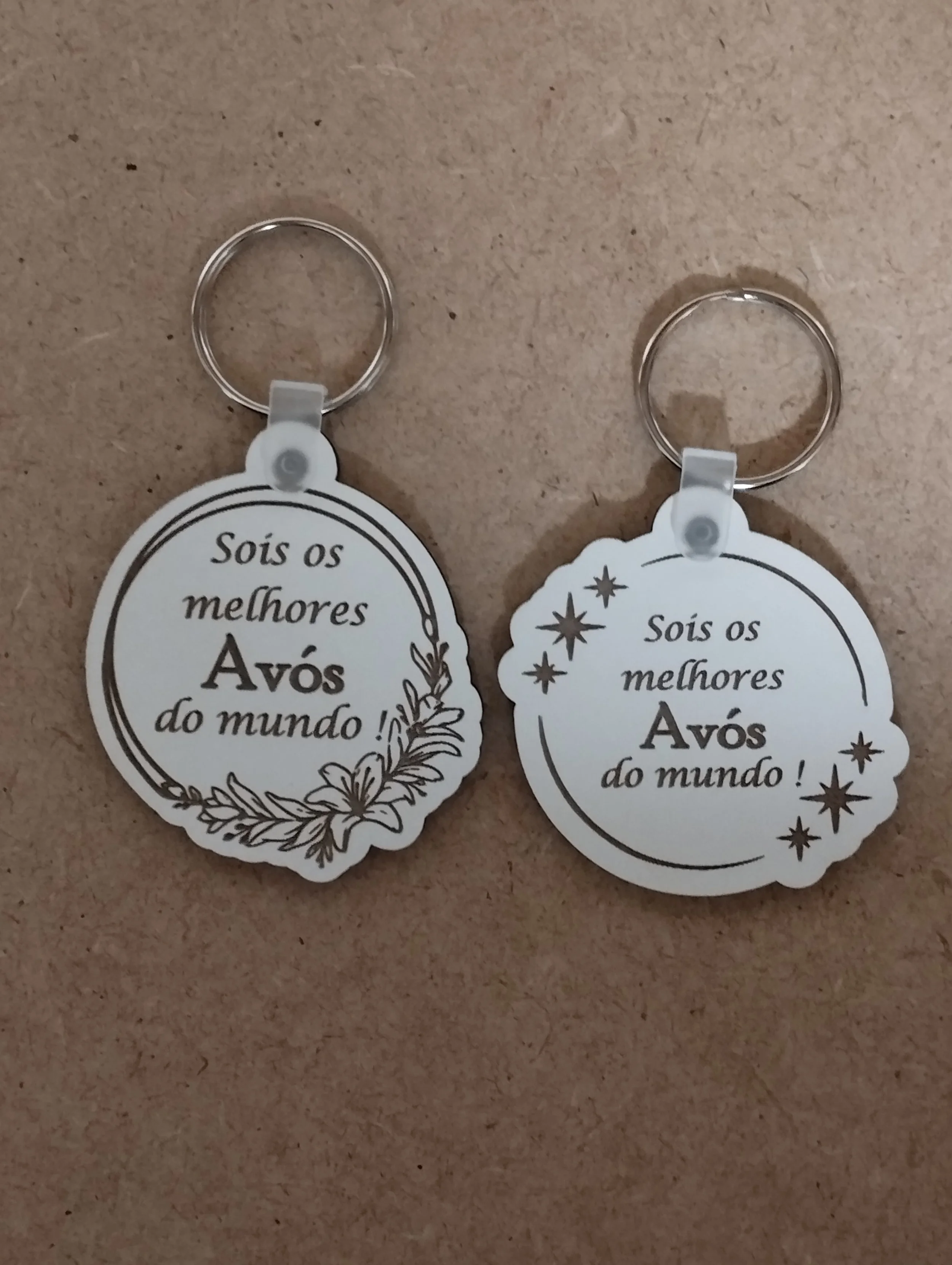 509 Porta chaves Dia dos avós - 4.5cm