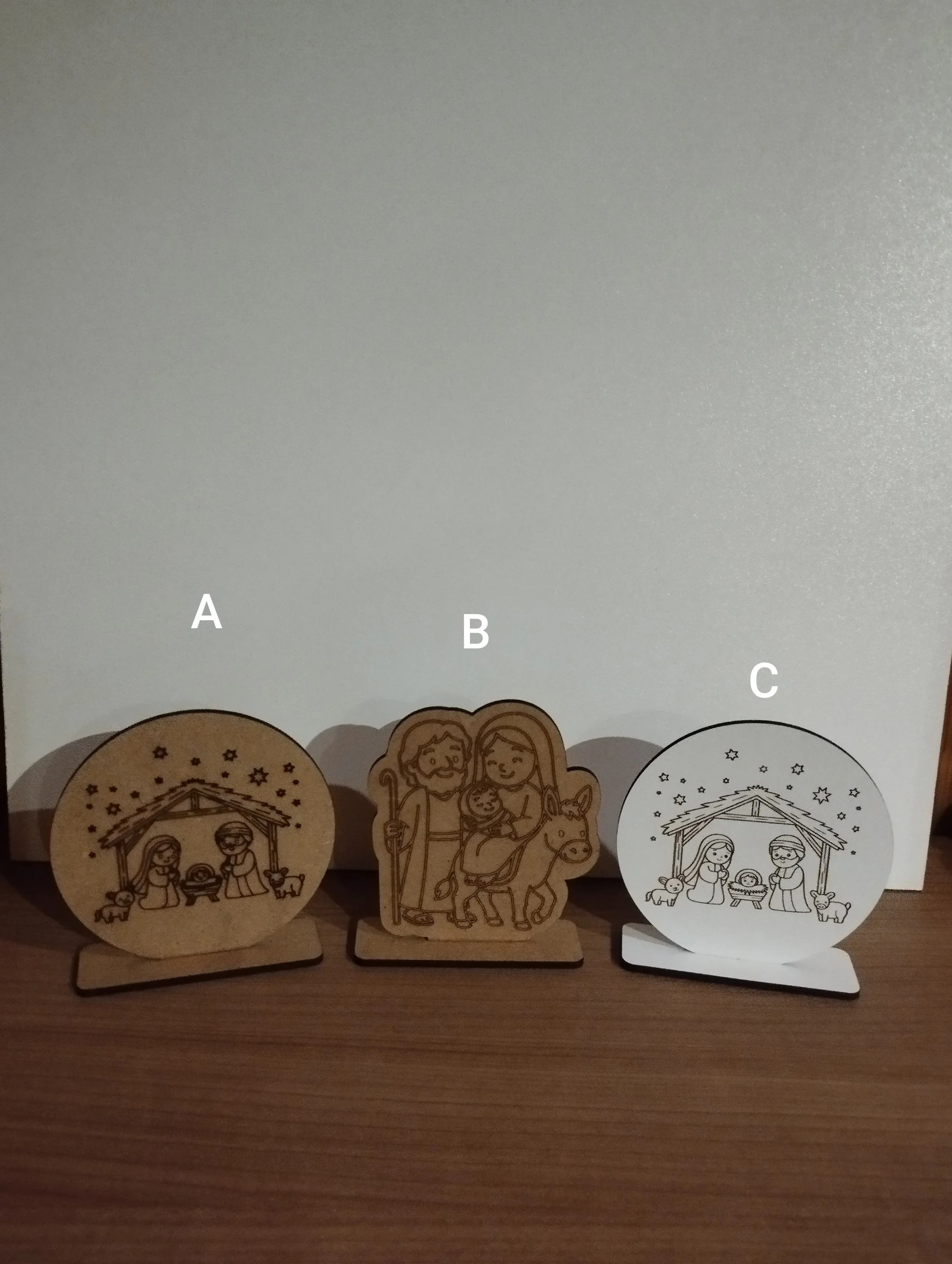 463 Bolas com presépios - 10cm