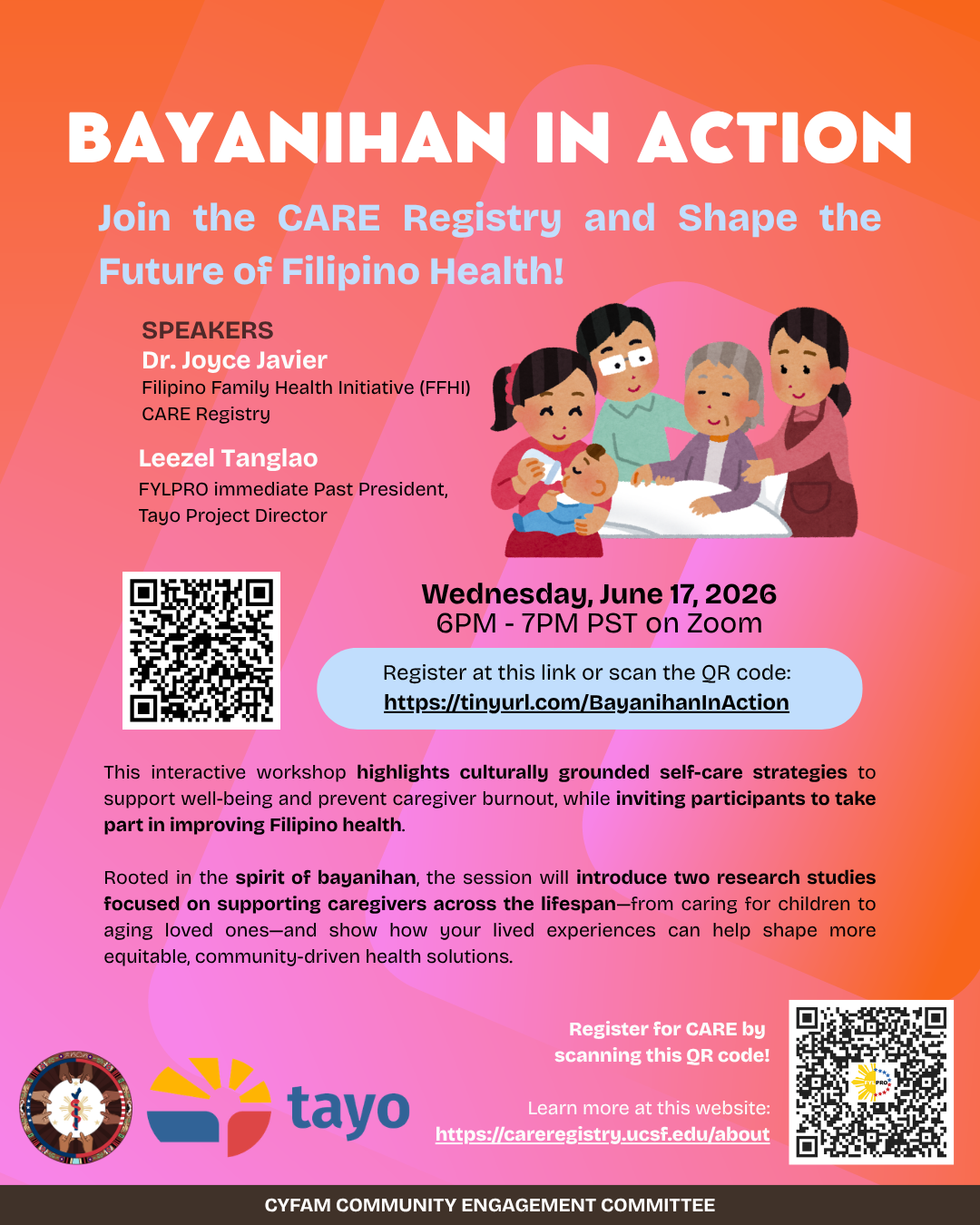 Bayanihan in Action: Join the CARE Registry and Shape the Future of Filipino Health!