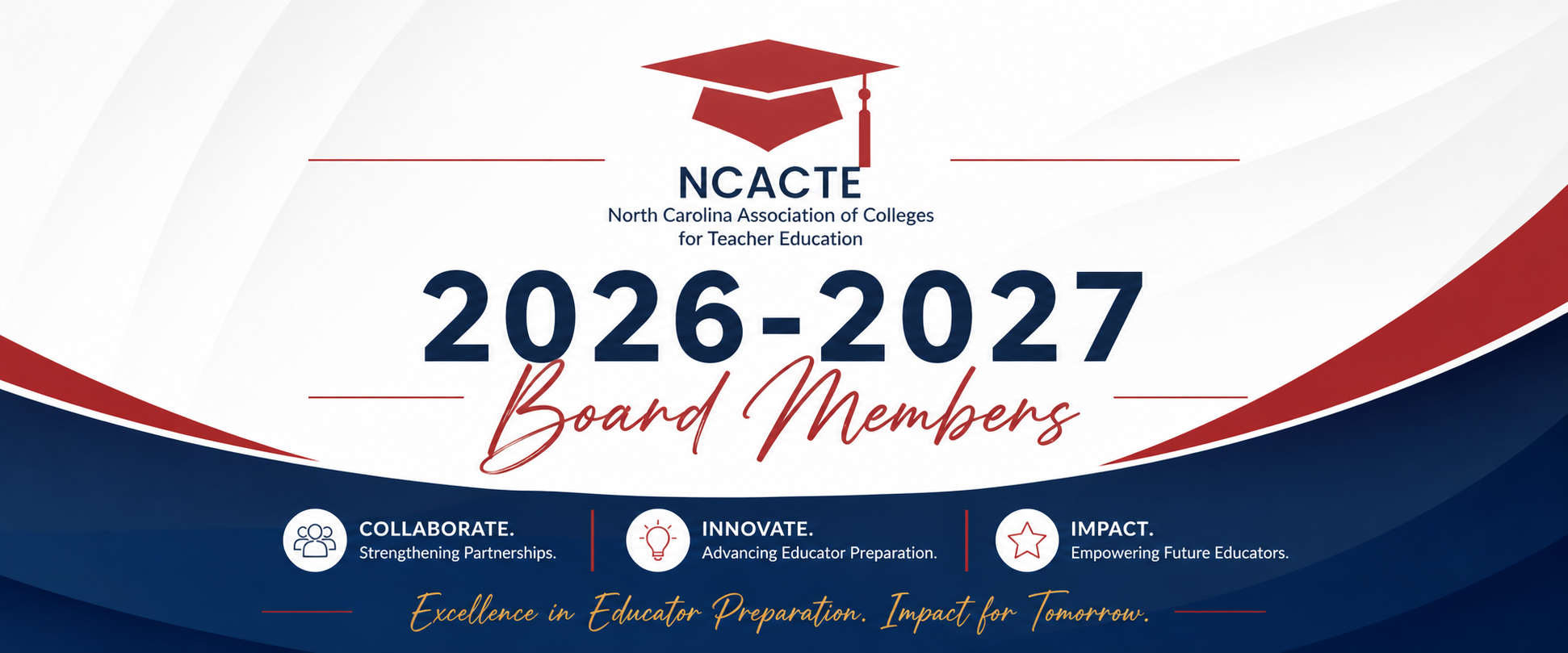 2026-2027 NCACTE Board