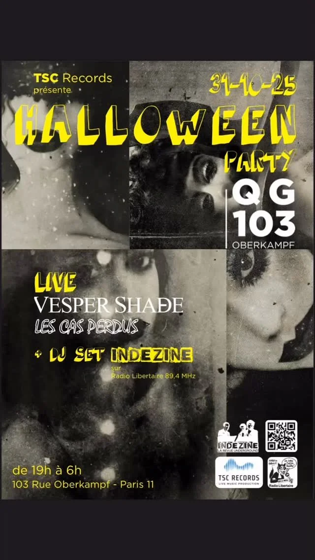 HALOWEEN AVEC LES CAS PERDUS (31/10/25)
Une soirée avec plusieurs groupes et des DJ jusqu’à 5h du mat. Viens nous montrer ton meilleur déguisement, danser et découvrir des sons de notre nouvel album ! Les fonds r&eac