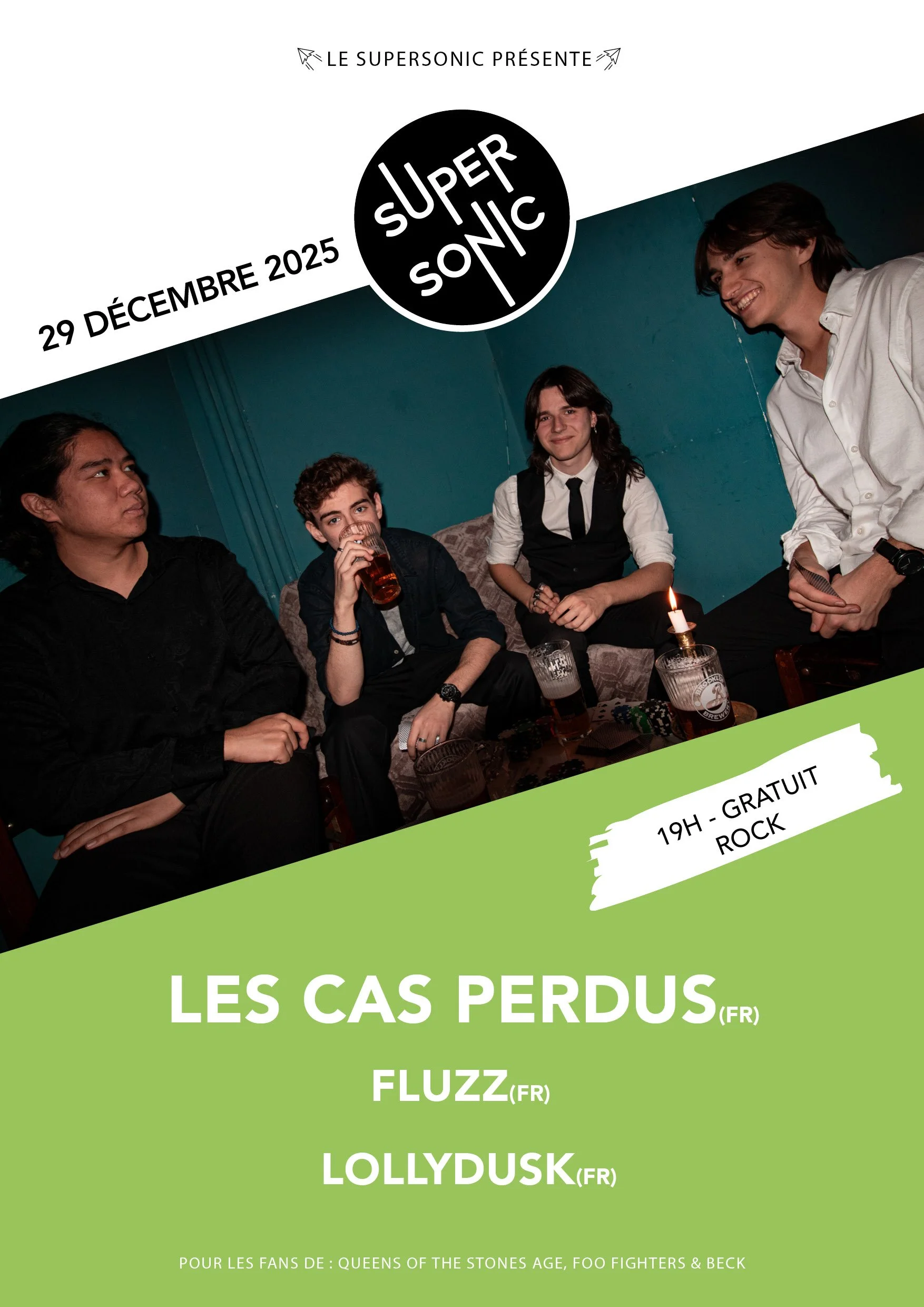 Perdus au Supersonic