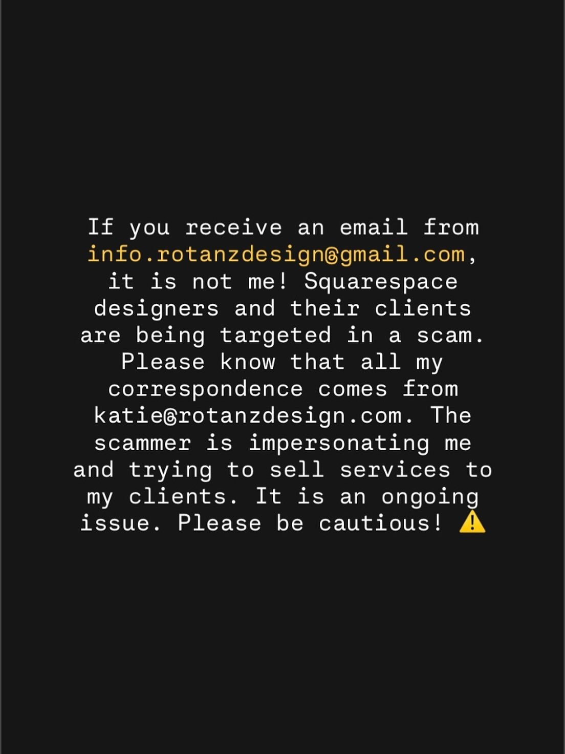 Warning!!